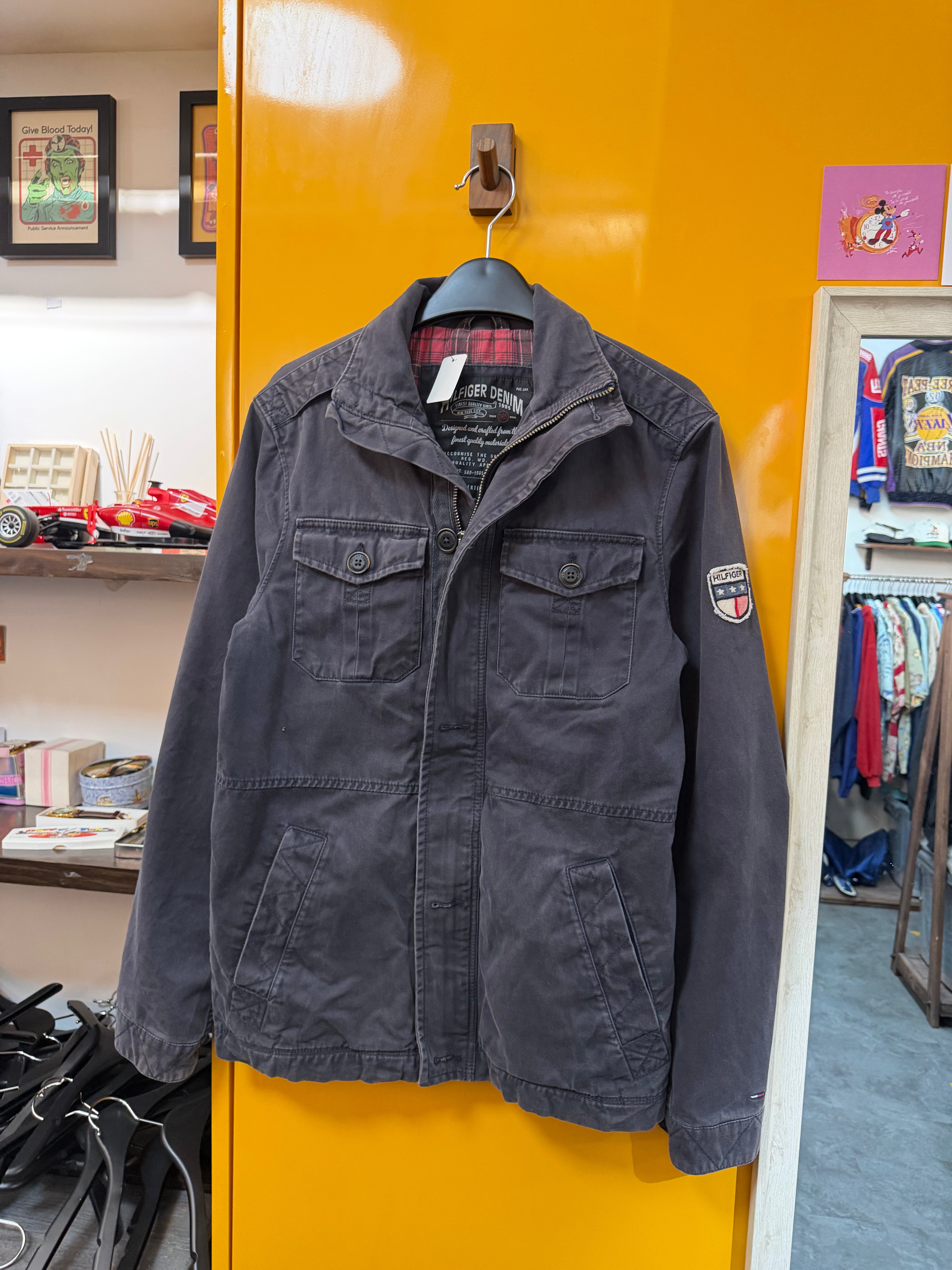 HILFIGE DENIM JACKET - M