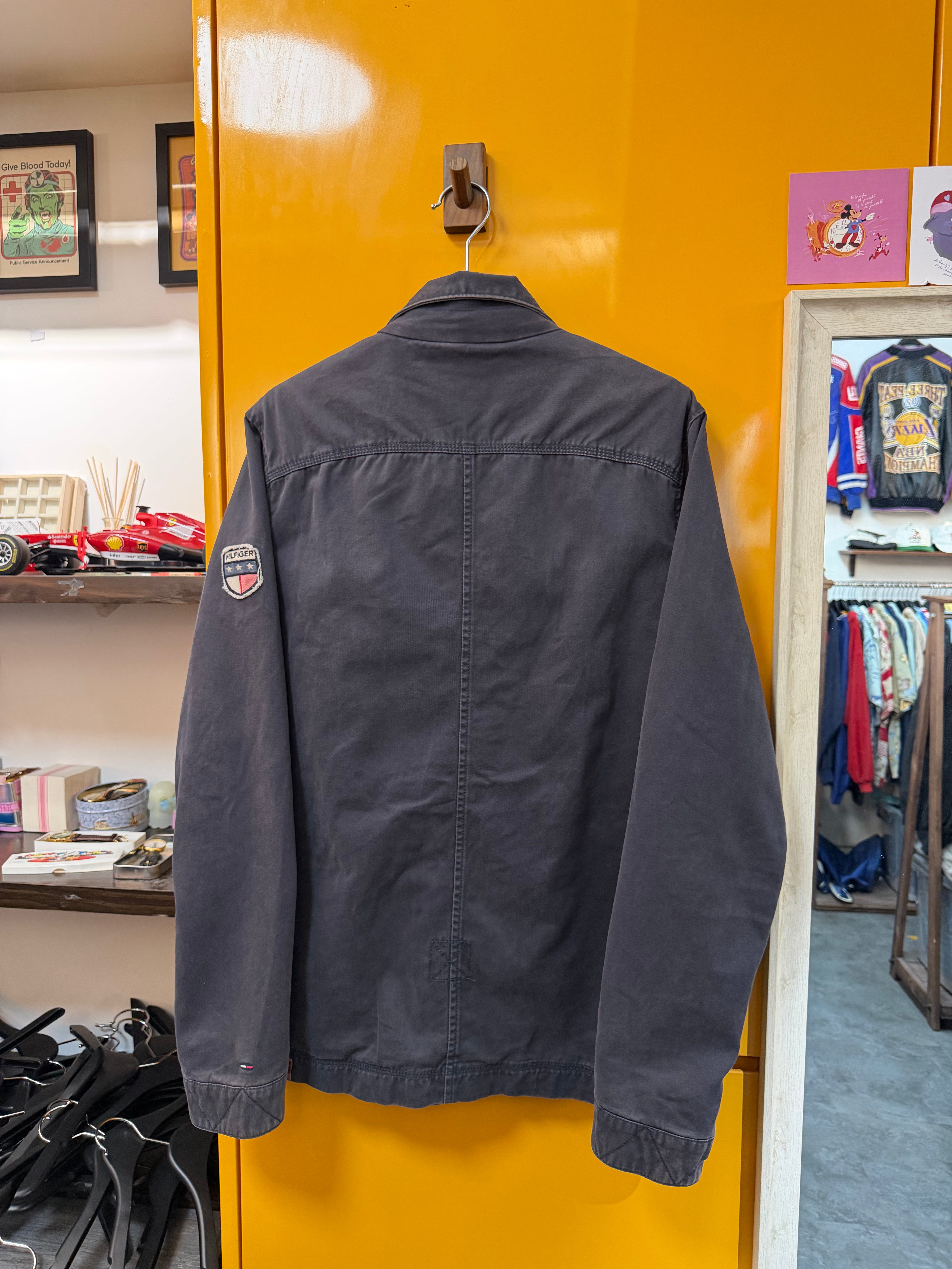 HILFIGE DENIM JACKET - M