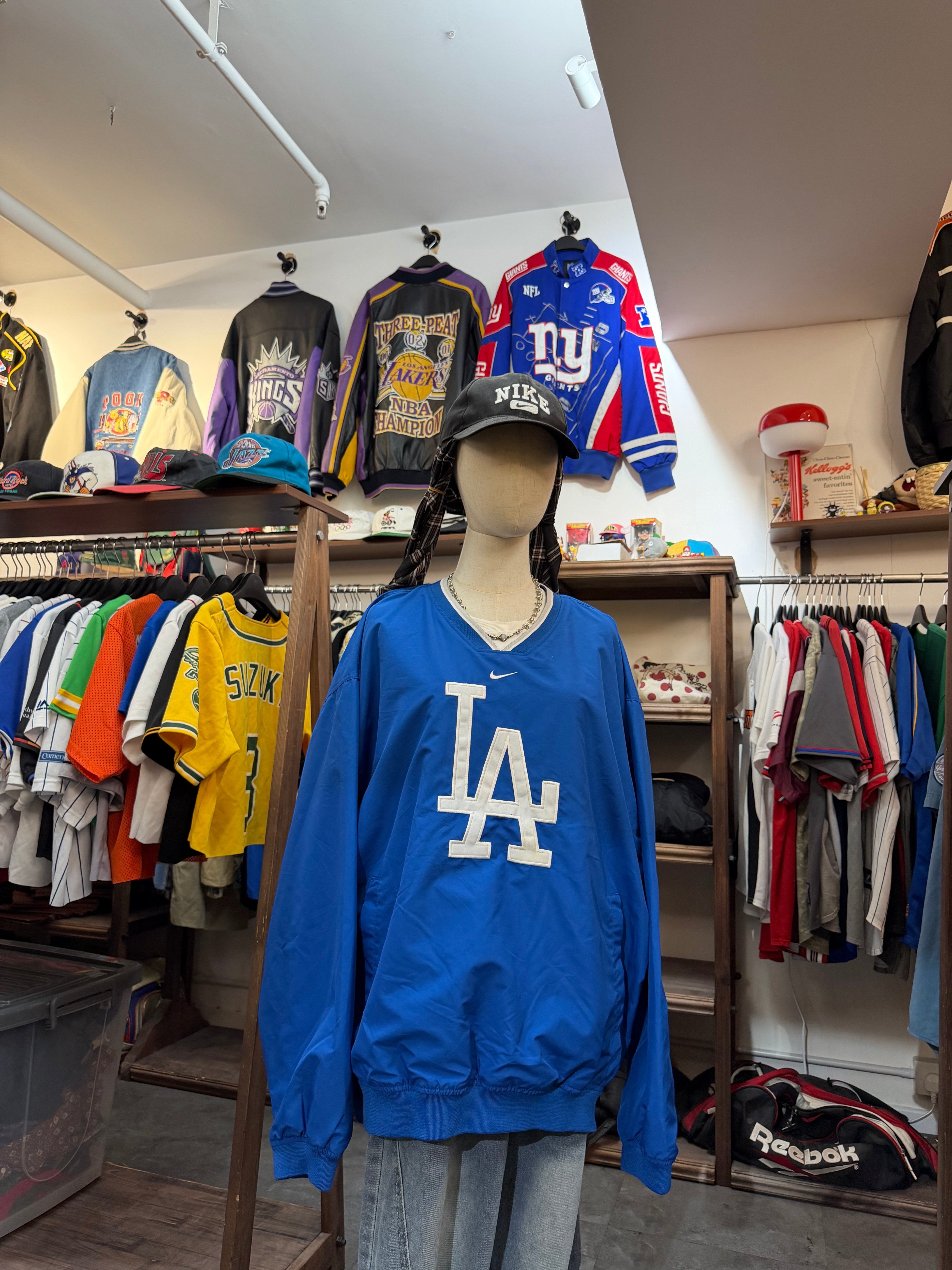 MLB NIKE DODGERS PULLOVER - XL