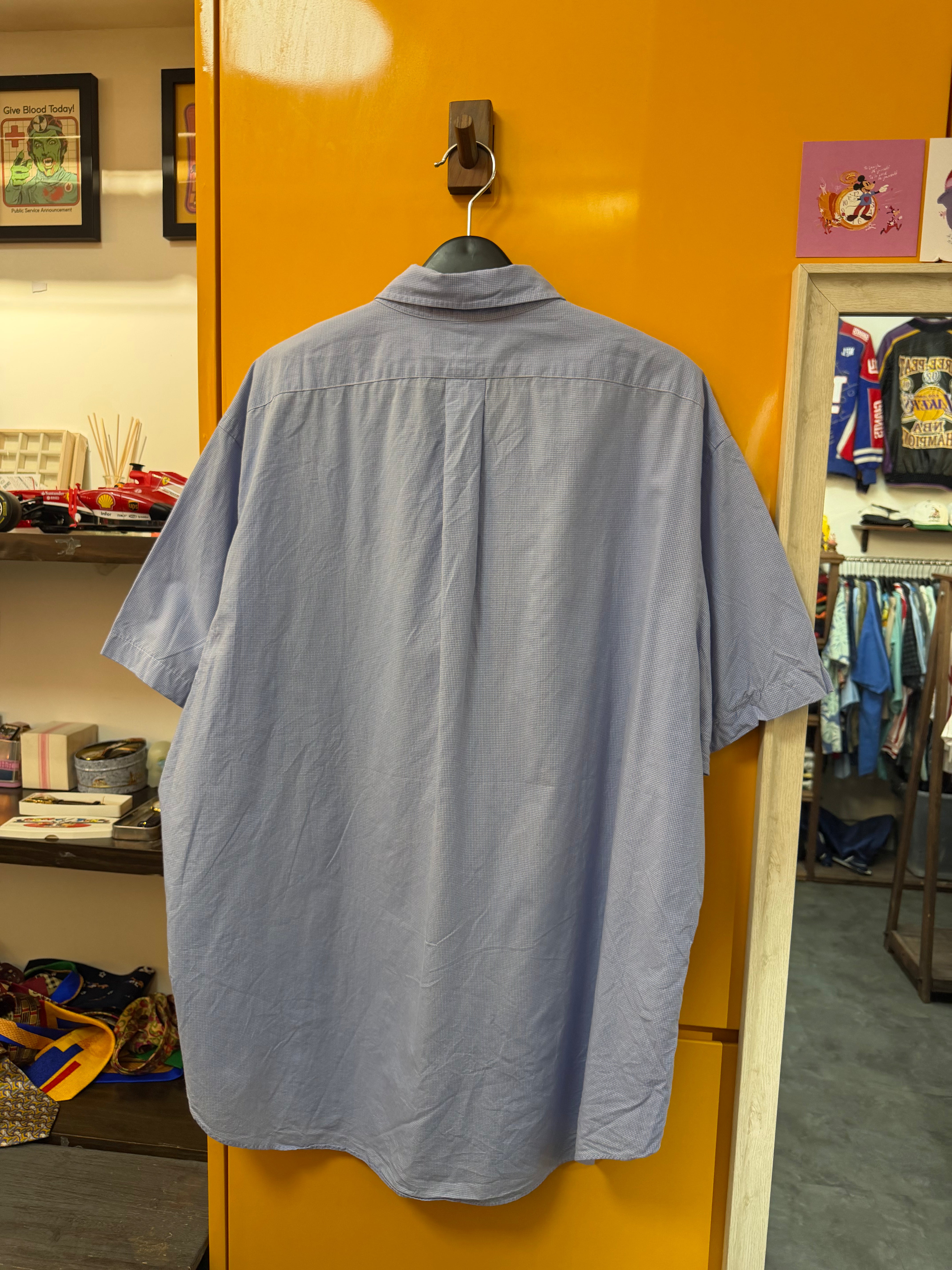 RALPH LAUREN SHOT SLEEVE SHIRT - 2XL
