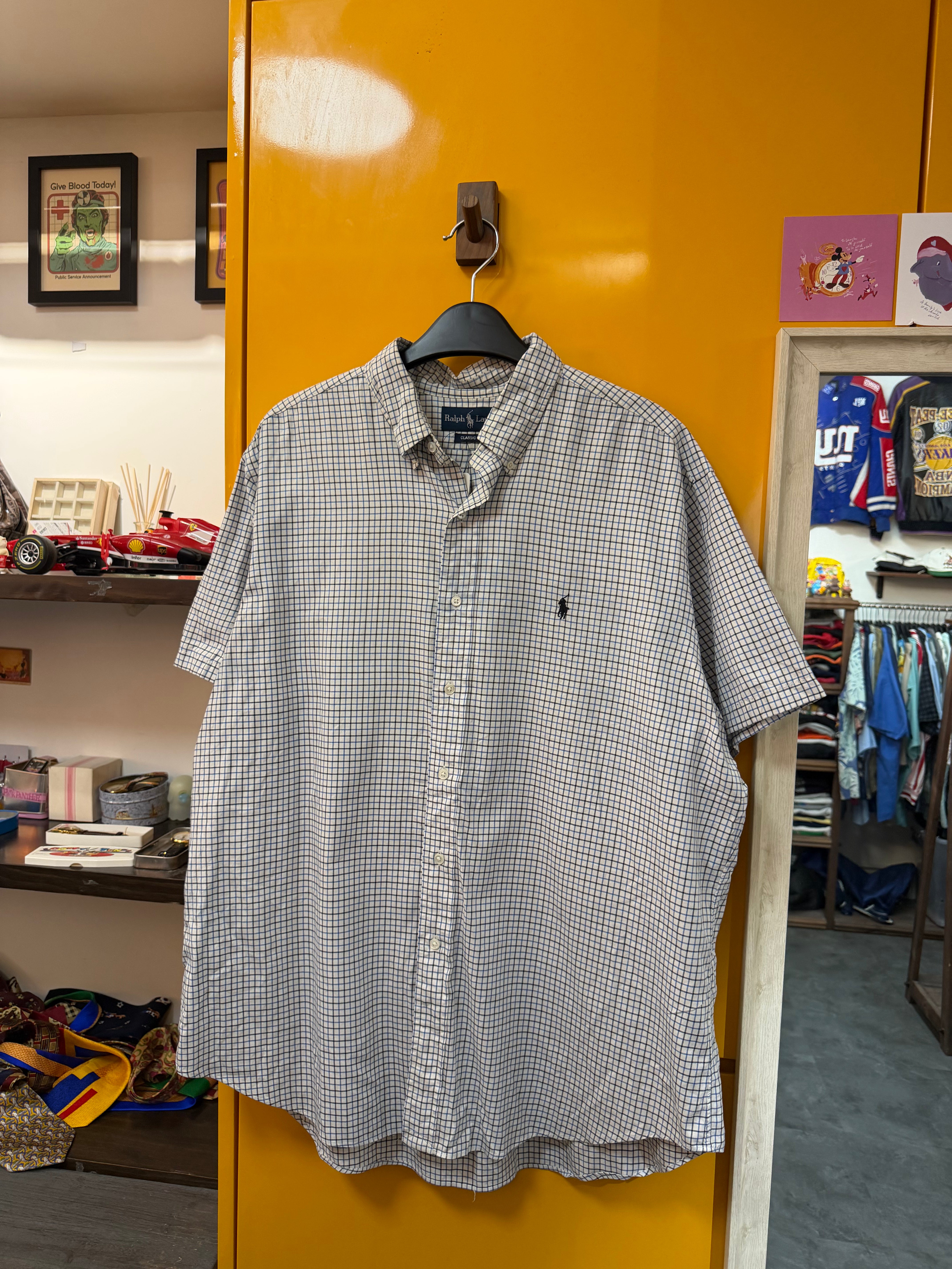 RALPH LAUREN SHORT SLEEVE SHIRT - XL