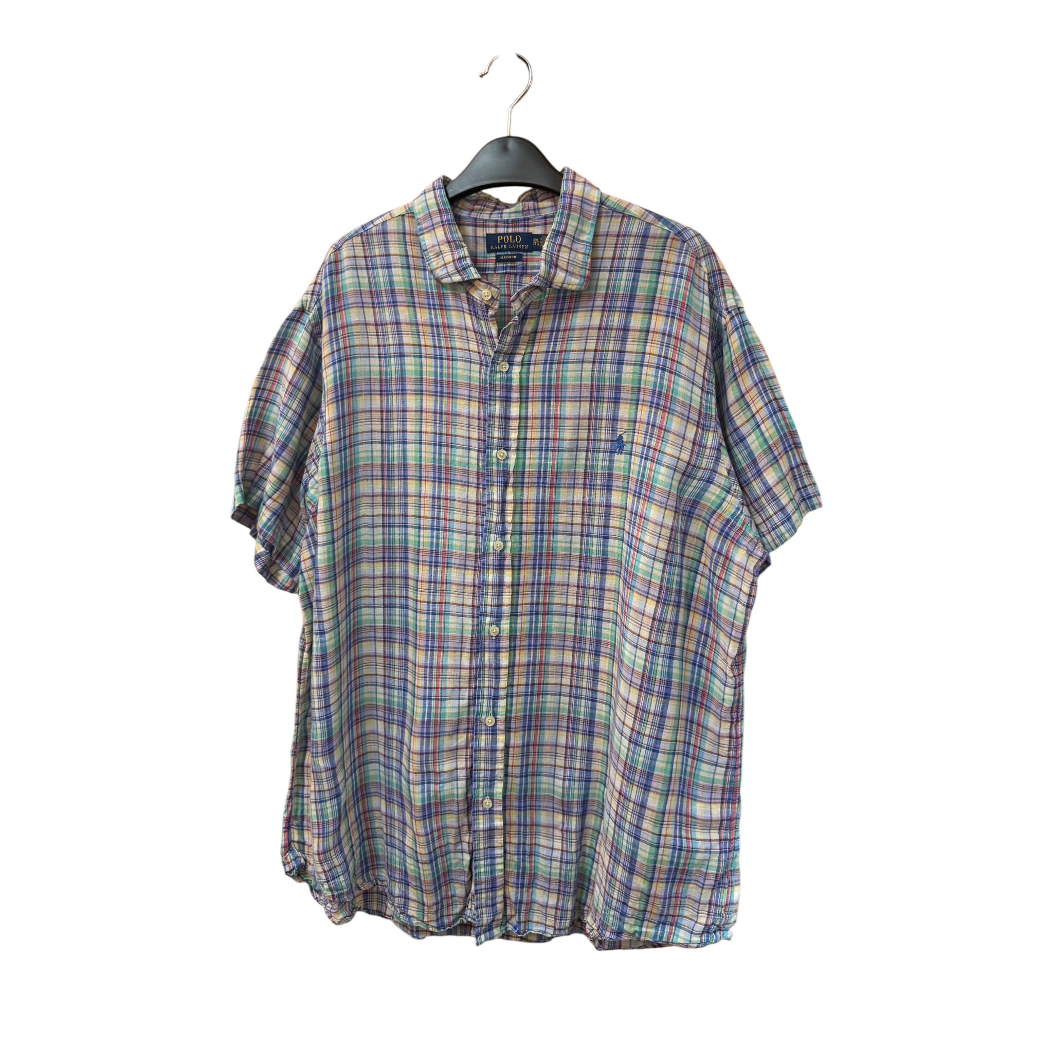 RALPH LAUREN SHORT SLEEVE SHIRT - 2XL
