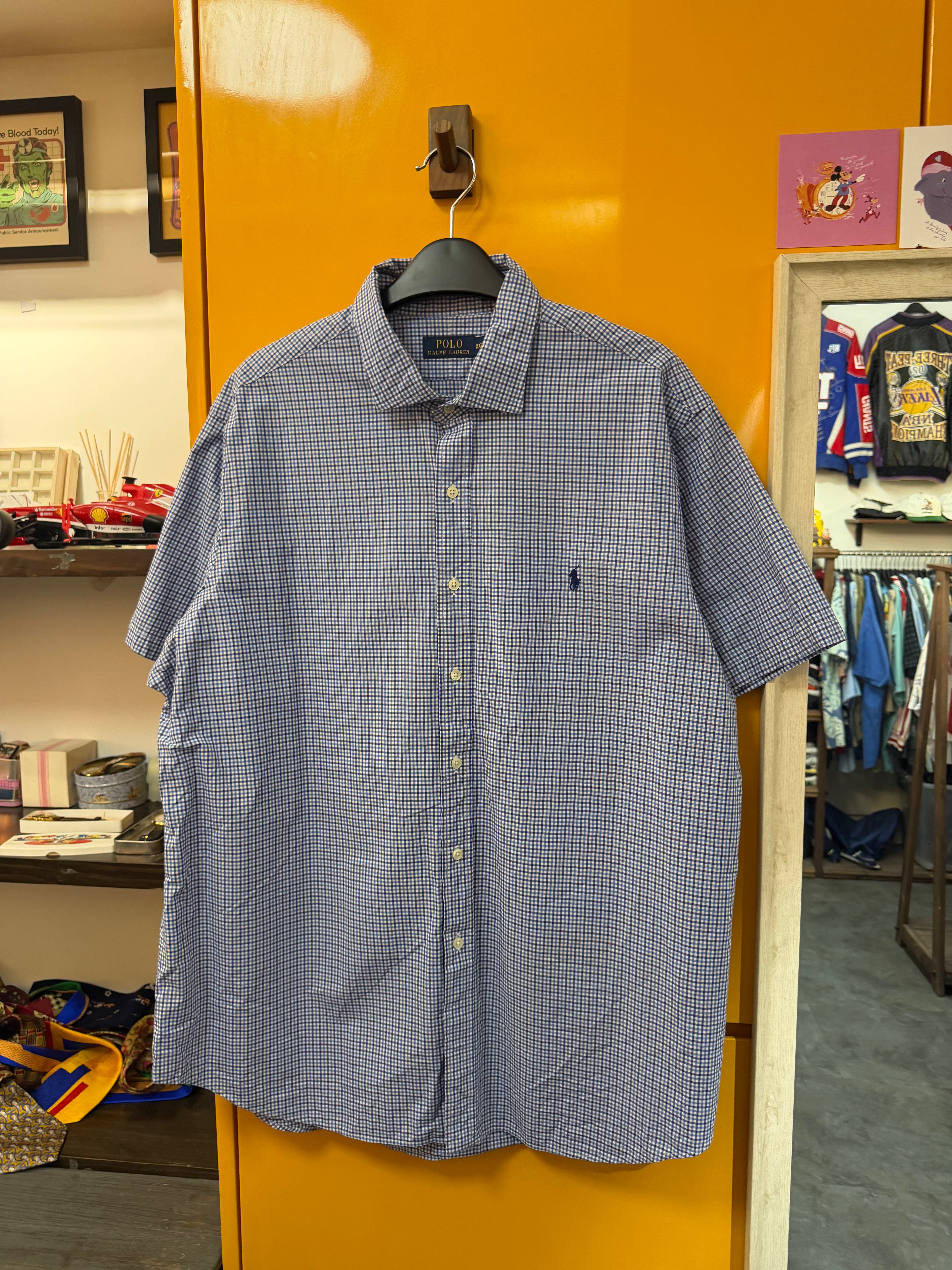 RALPH LAUREN SHORT SLEEVE SHIRT - XL