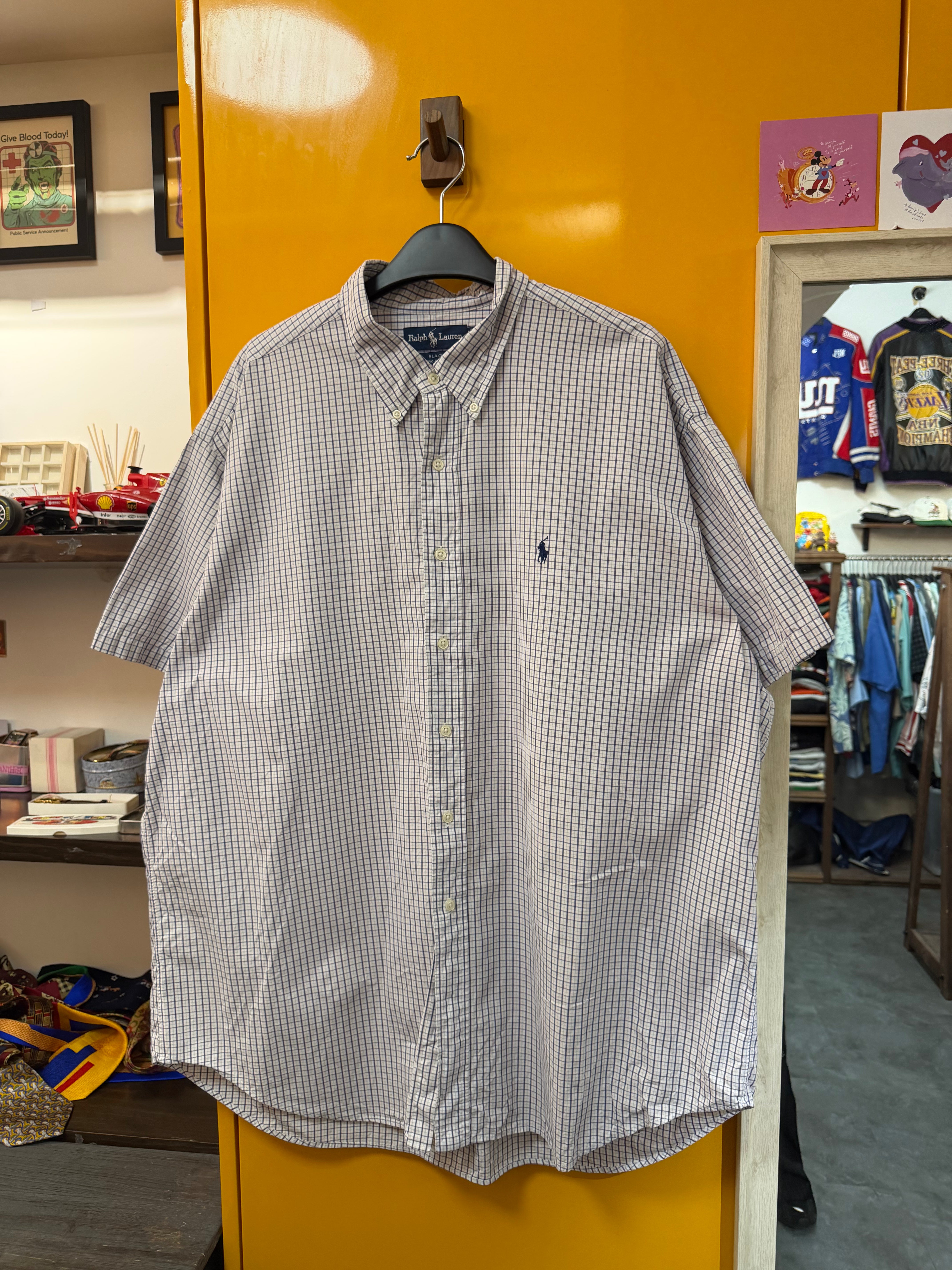 RALPH LAUREN SHORT SLEEVE SHIRT - 3XL
