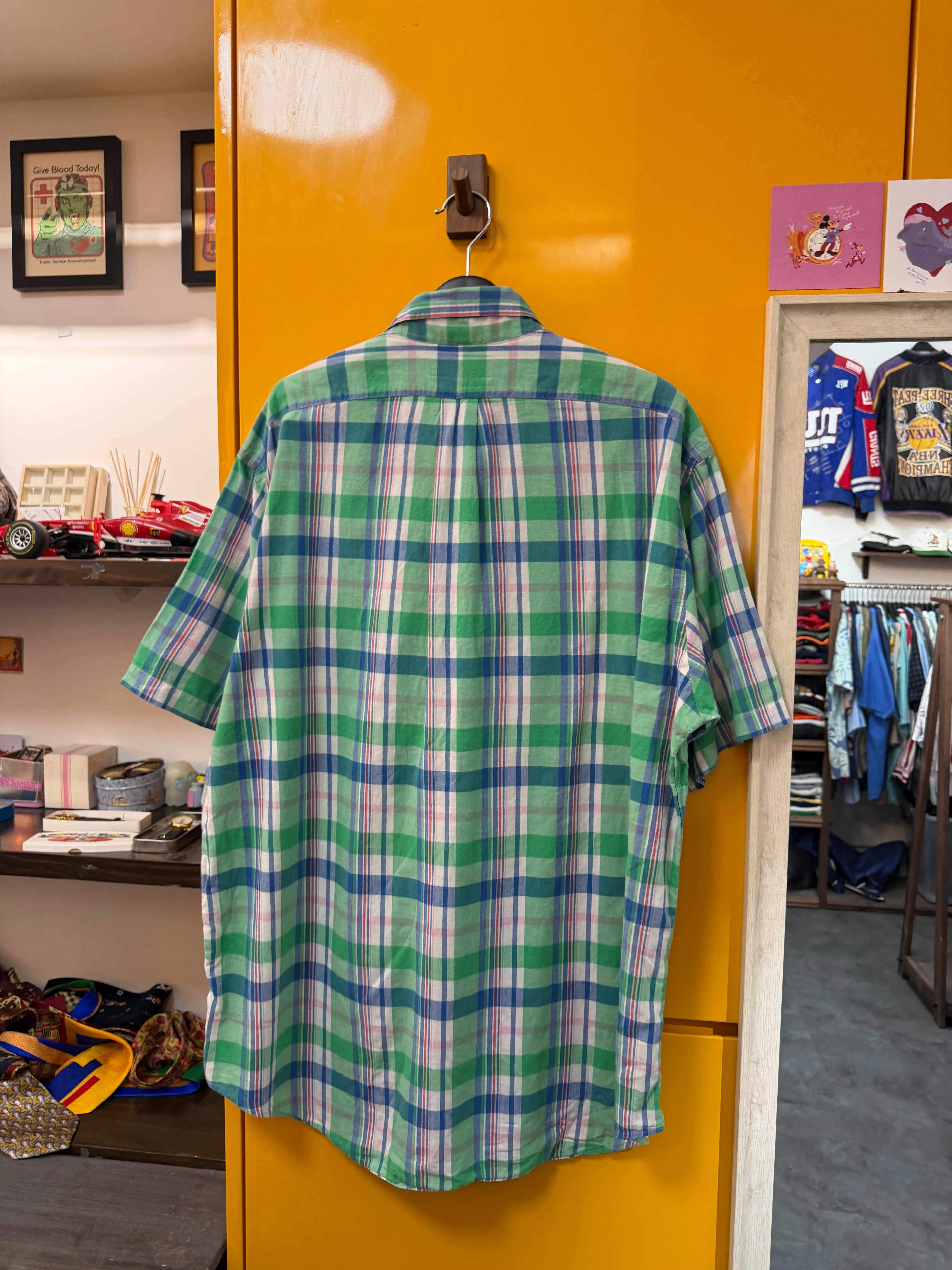 RALPH LAUREN SHORT SLEEVE SHIRT - 2XL