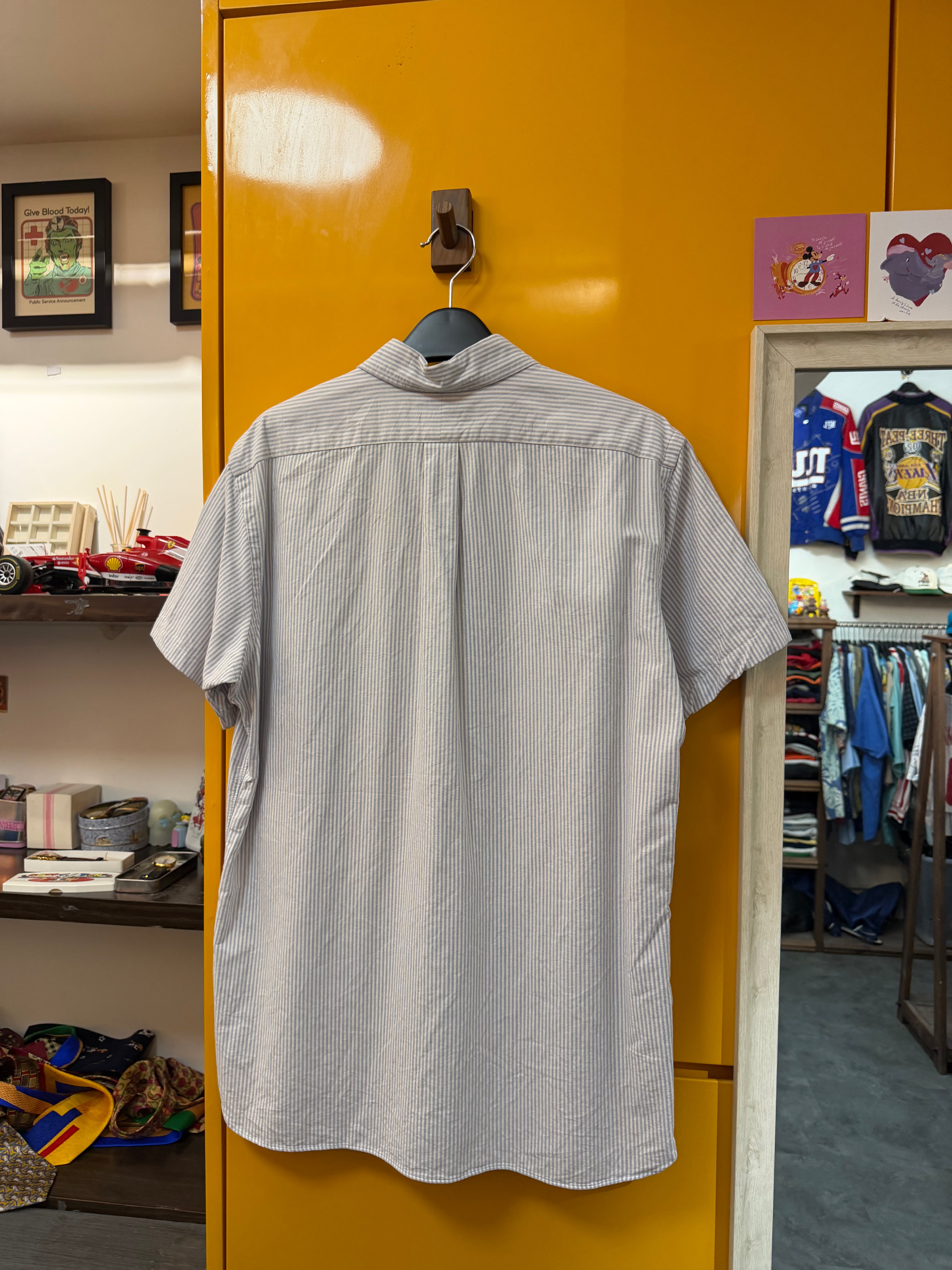 RALPH LAUREN SHORT SLEEVE SHIRT - L