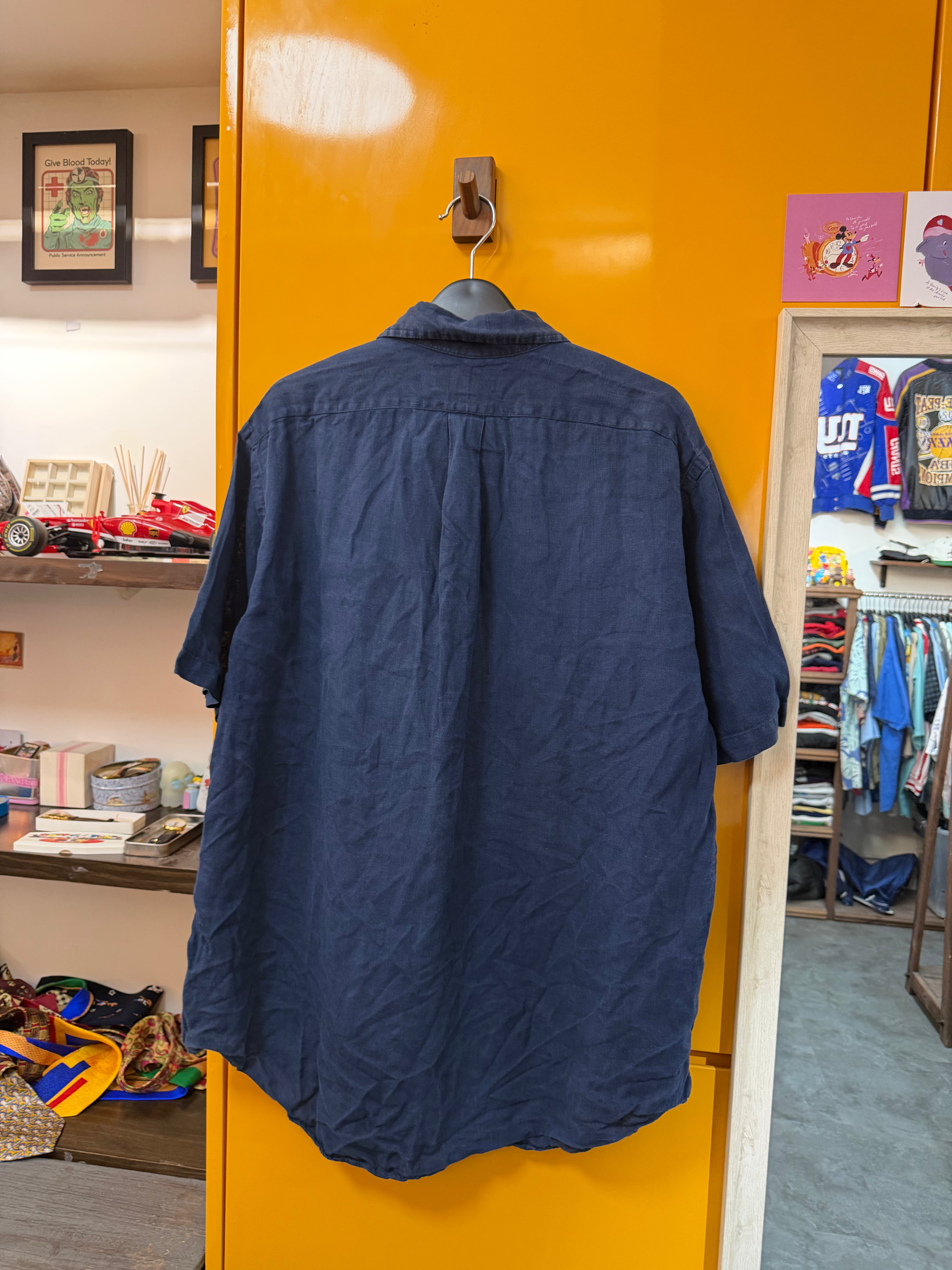 RALPH LAUREN SHORT SLEEVE SHIRT - XL