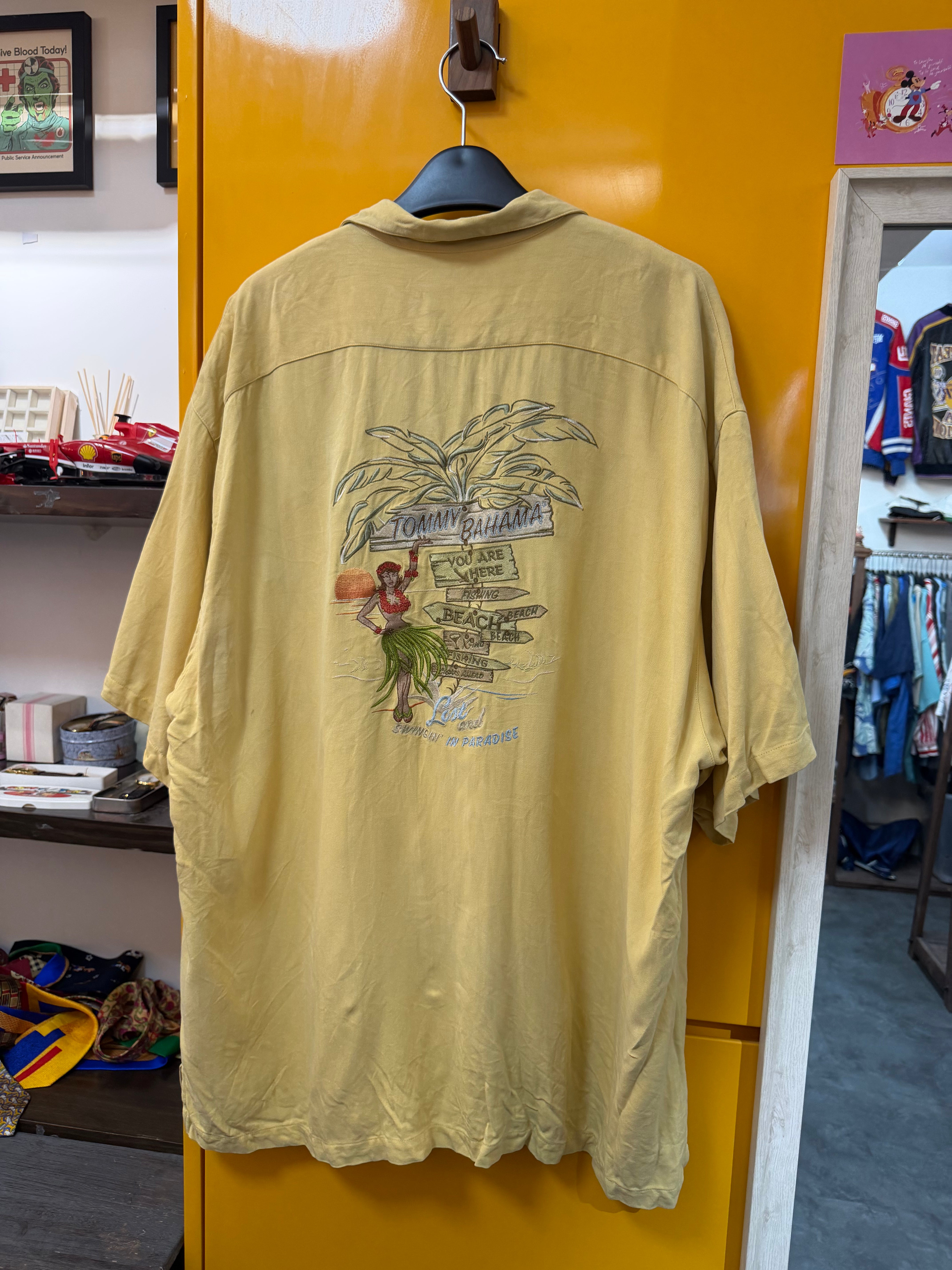 TOMMY BAHAMA SHIRT - 2XL