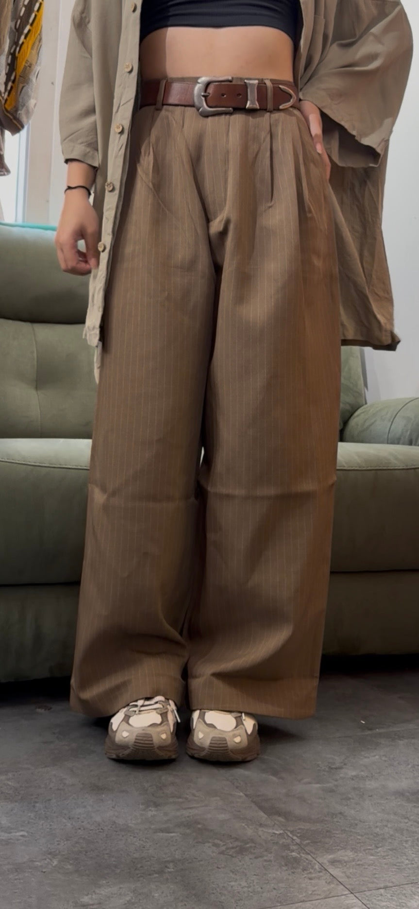 {PRE ORDER} Flowy - BROWN