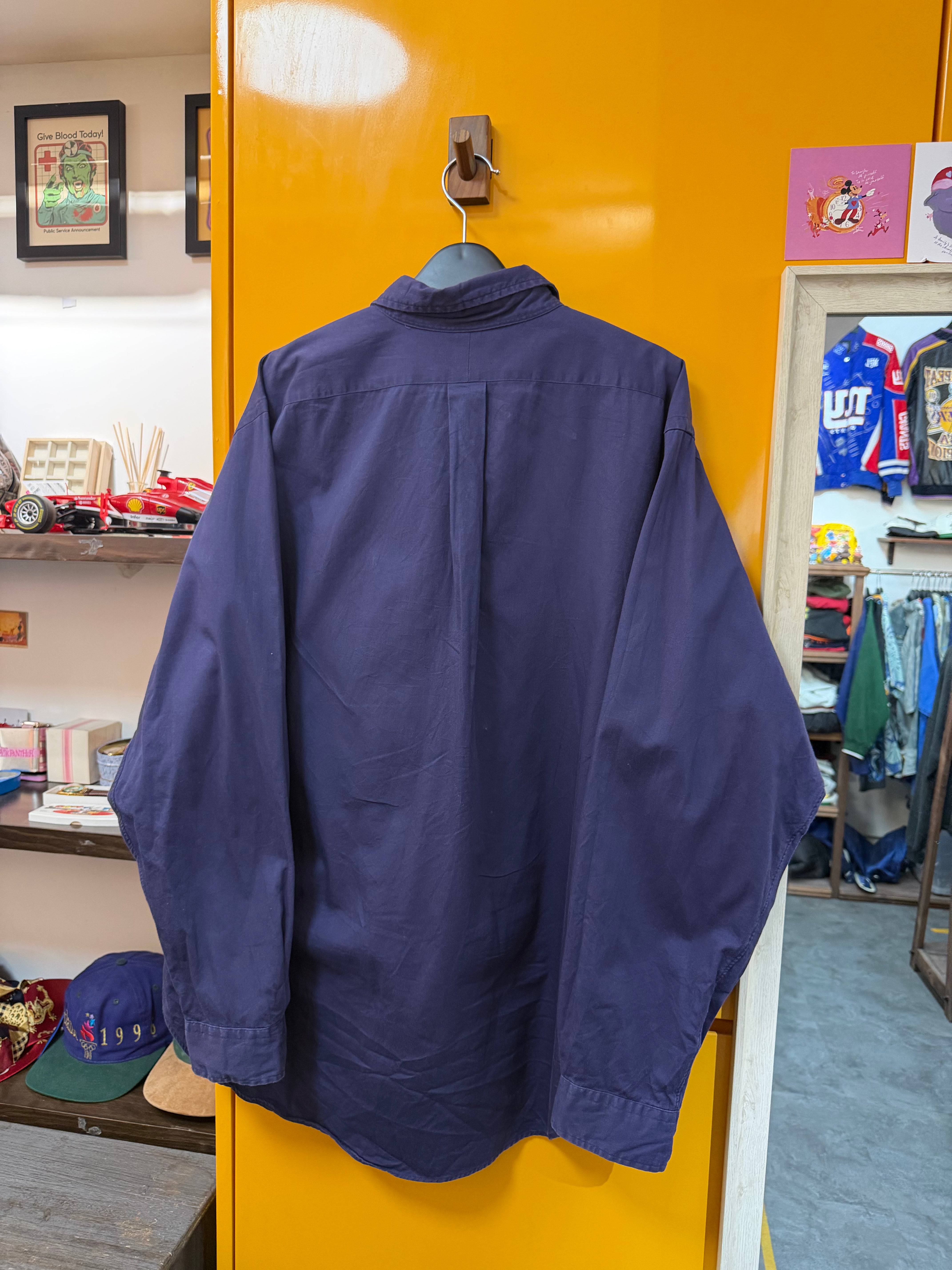 RALPH LAUREN LONG SLEEVE SHIRT - XL-2XL