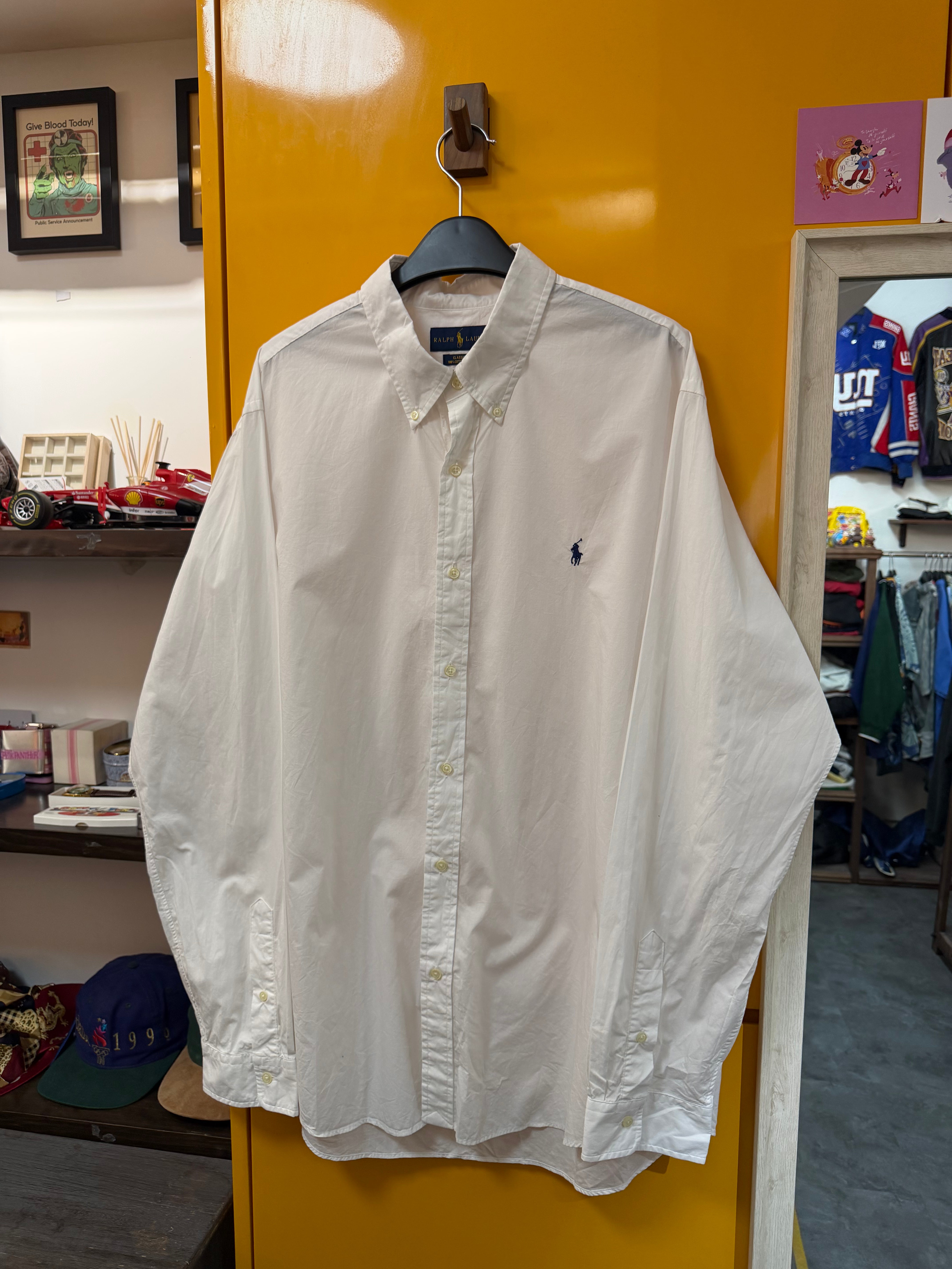 RALPH LAUREN LONG SLEEVE SHIRT - 2XL