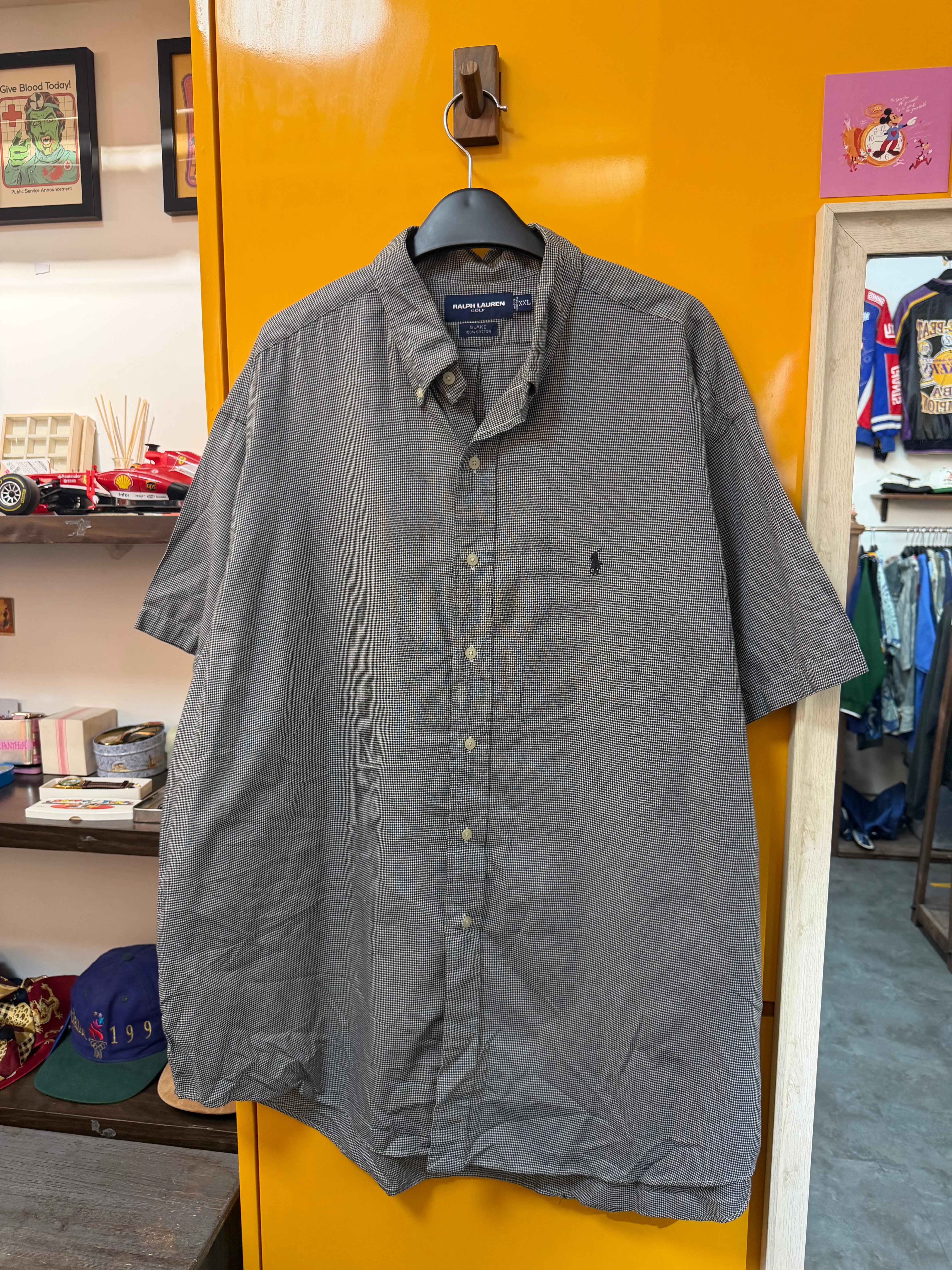 RALPH LAUREN SHORT SLEEVE SHIRT - 2XL