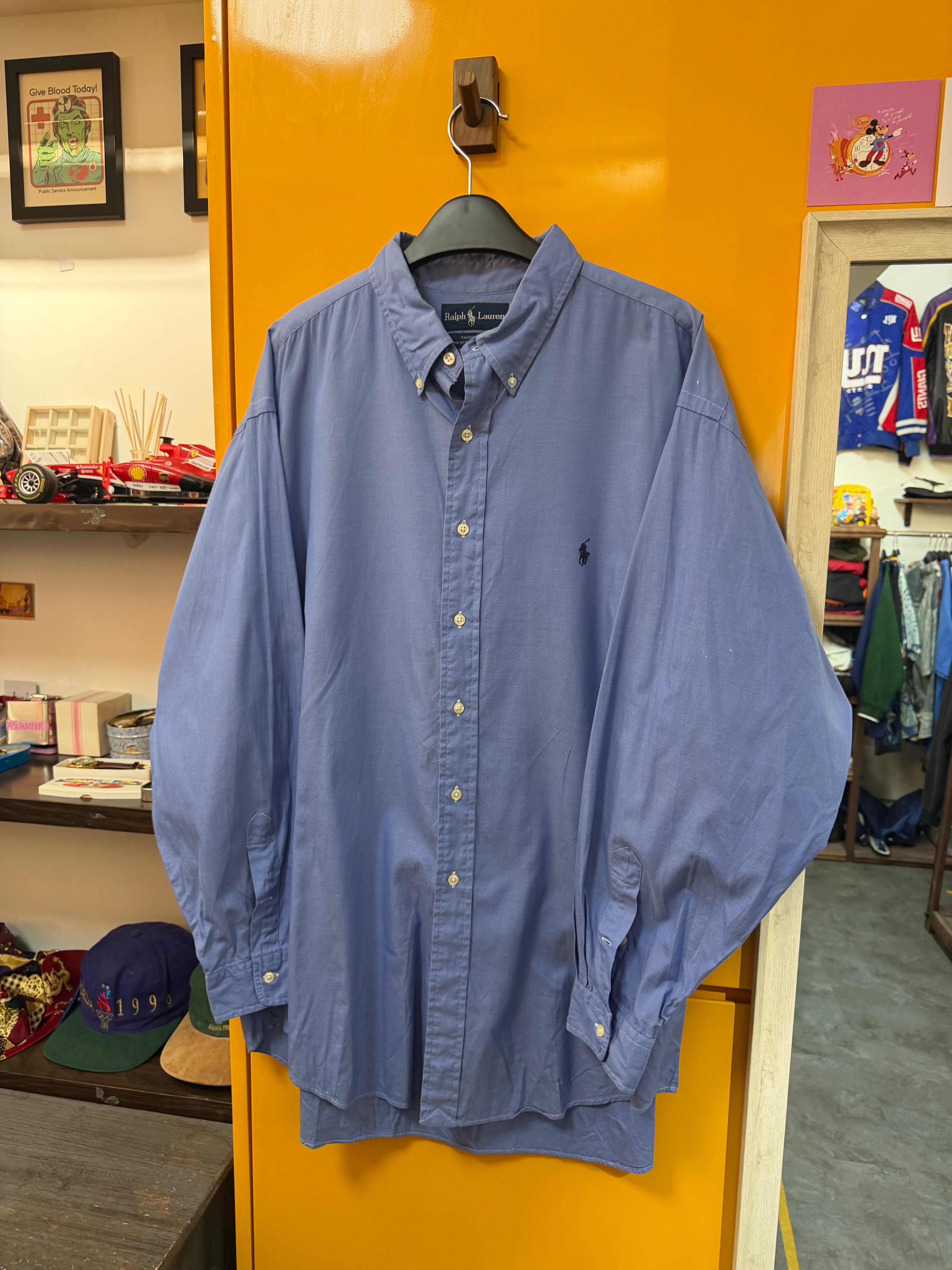 RALPH LAUREN LONG SLEEVE SHIRT - 2XL