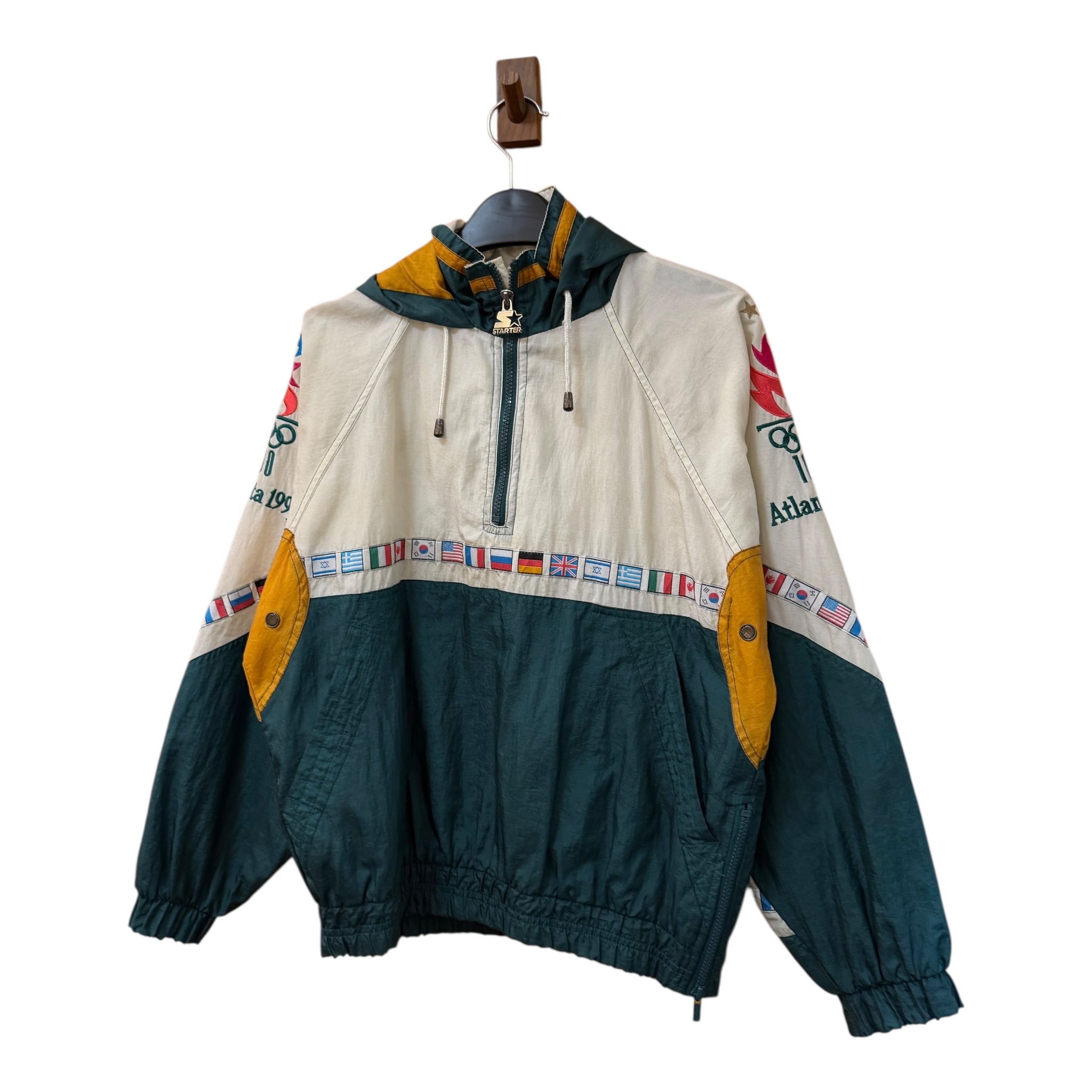 OLYMPUS 1/4 ZIP WINDBREAKER