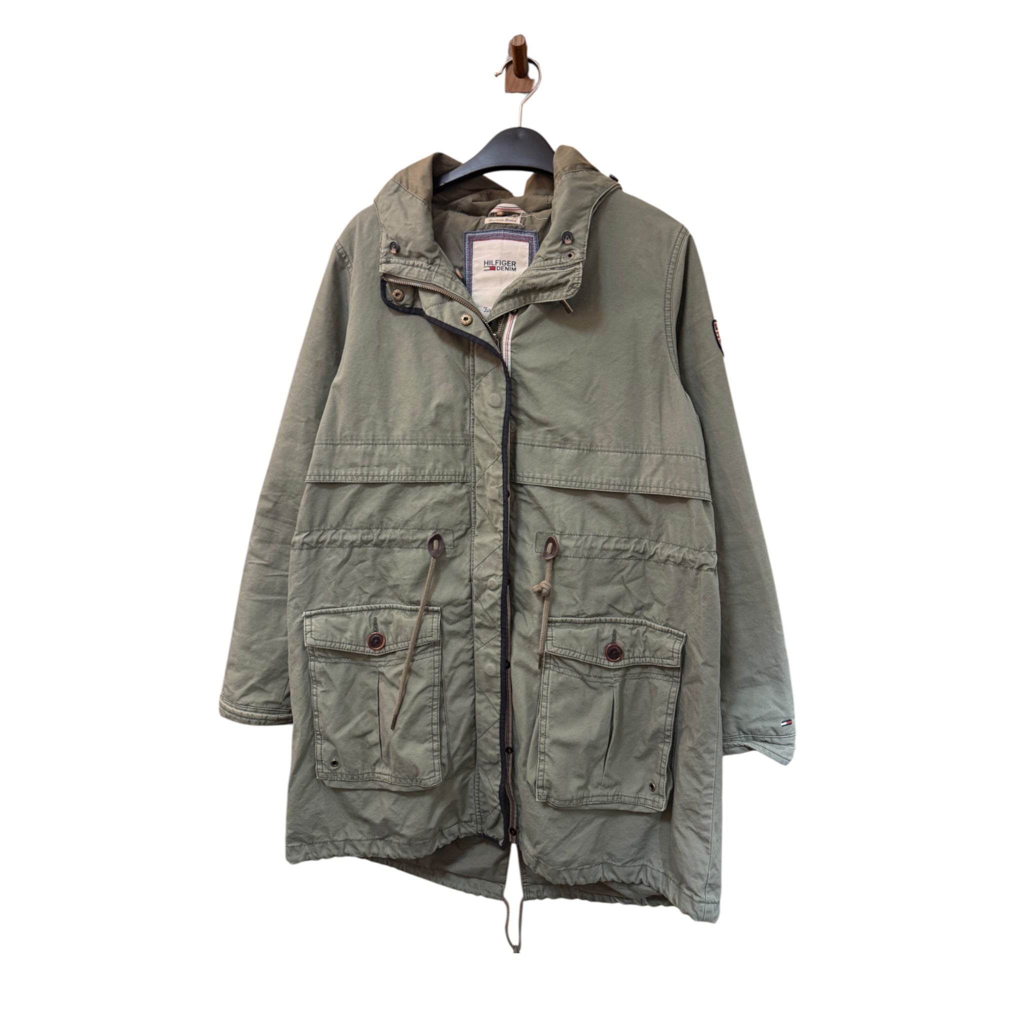 HILFIGER DENIM JACKET - L