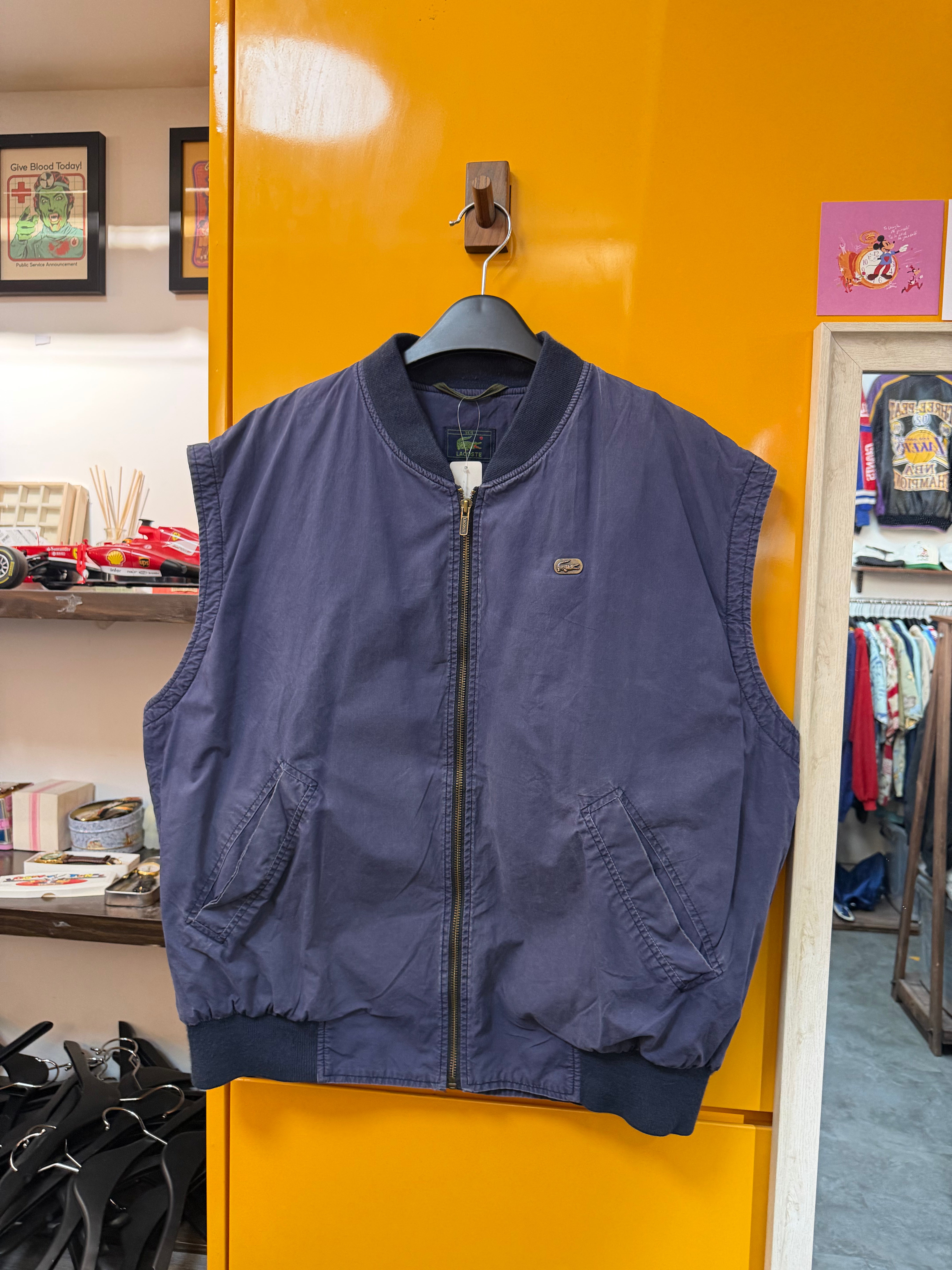 LACOSTE VEST JACKET - L