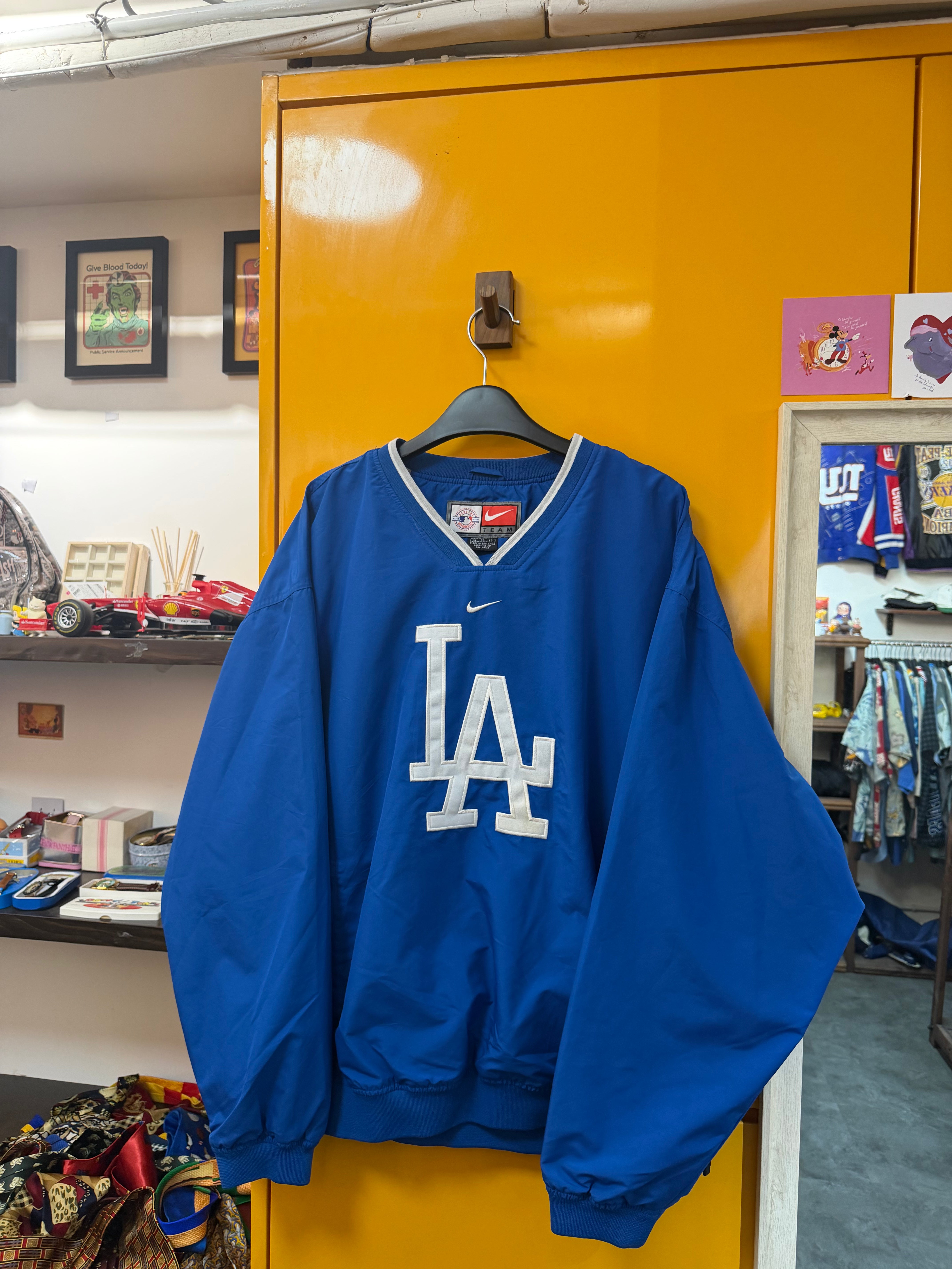 MLB NIKE DODGERS PULLOVER - XL