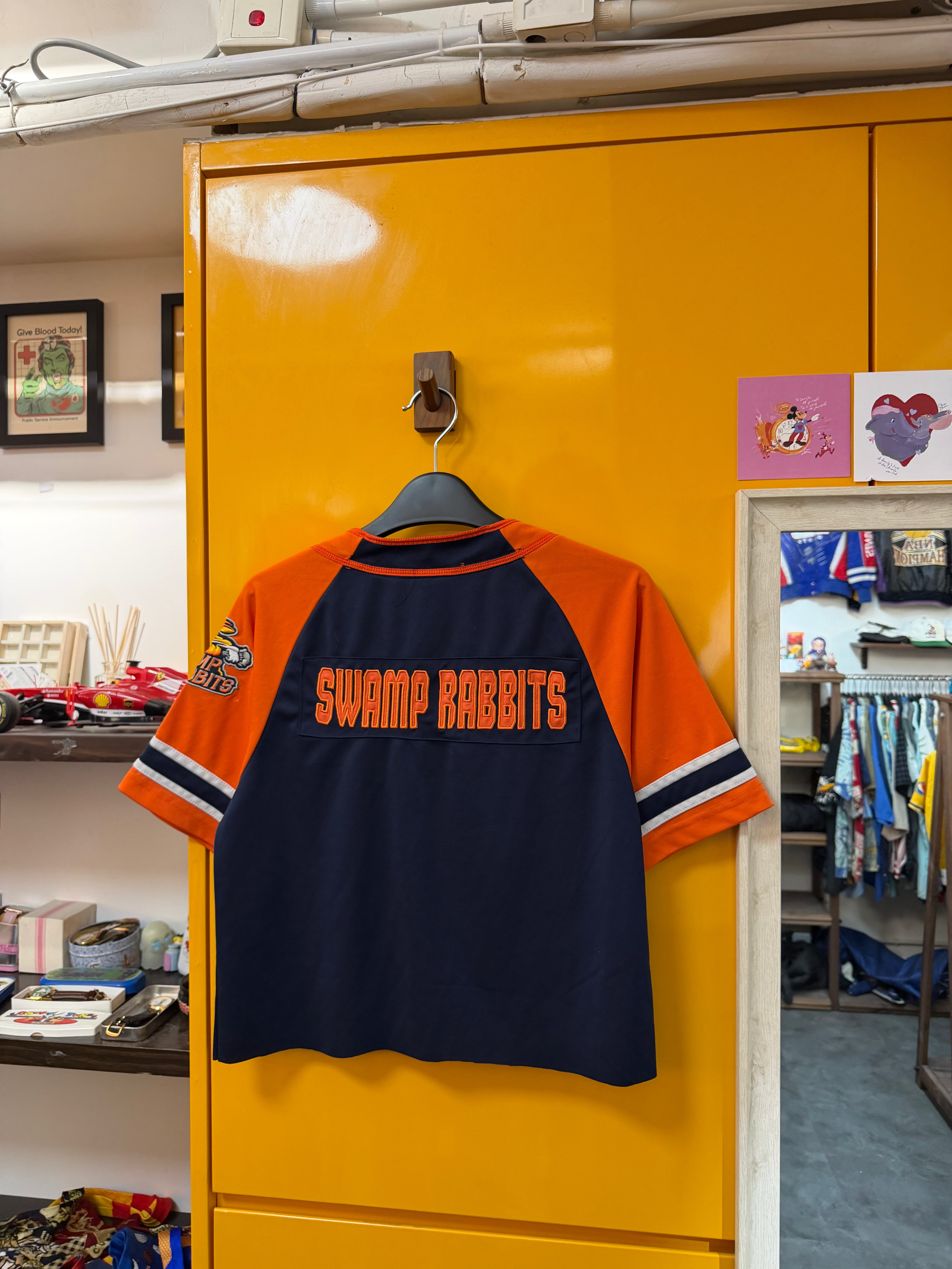 Cropped BASEBALL SHIRT - S-M