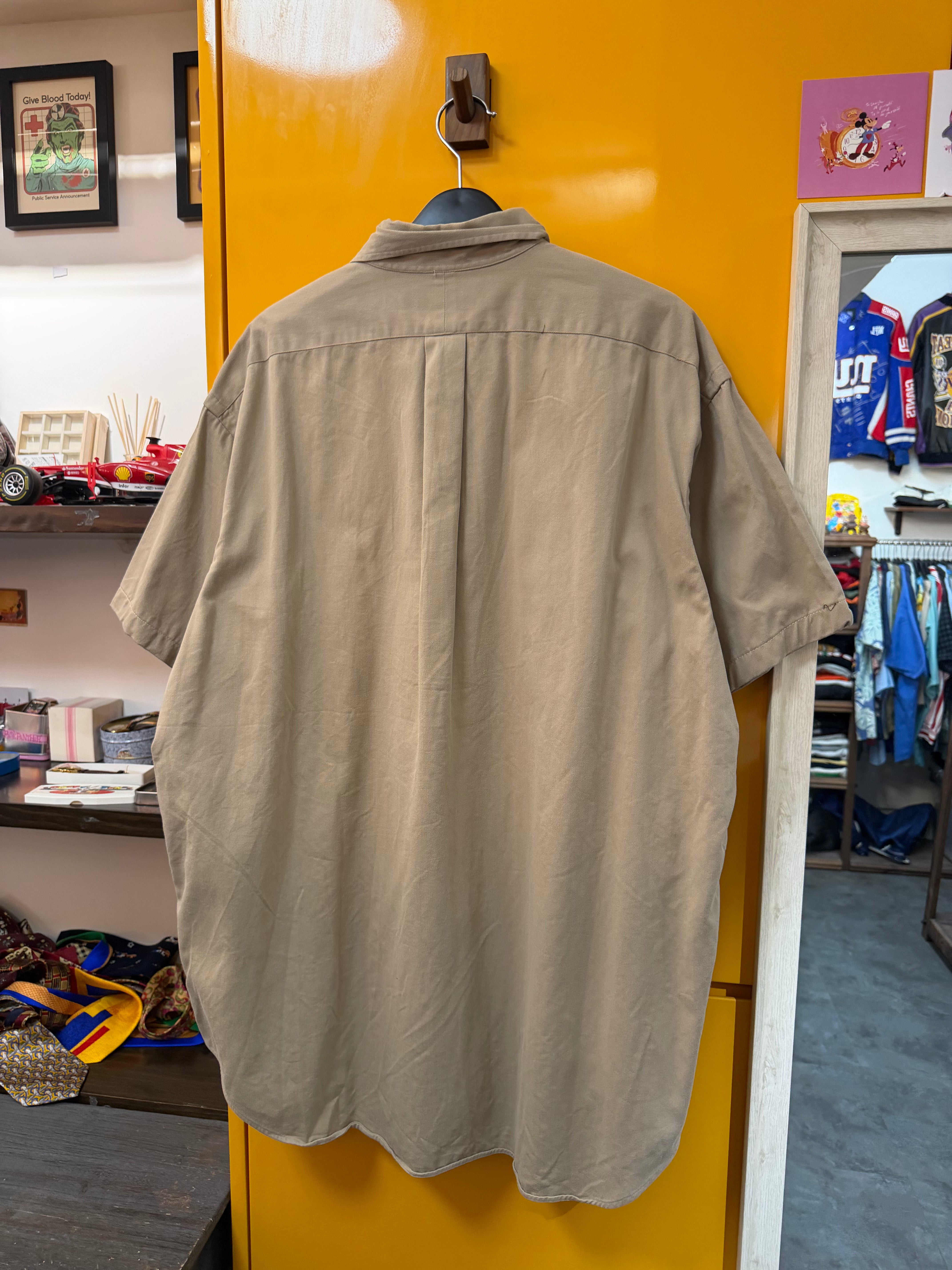 RALPH LAUREN SHORT SLEEVE SHIRT - XL