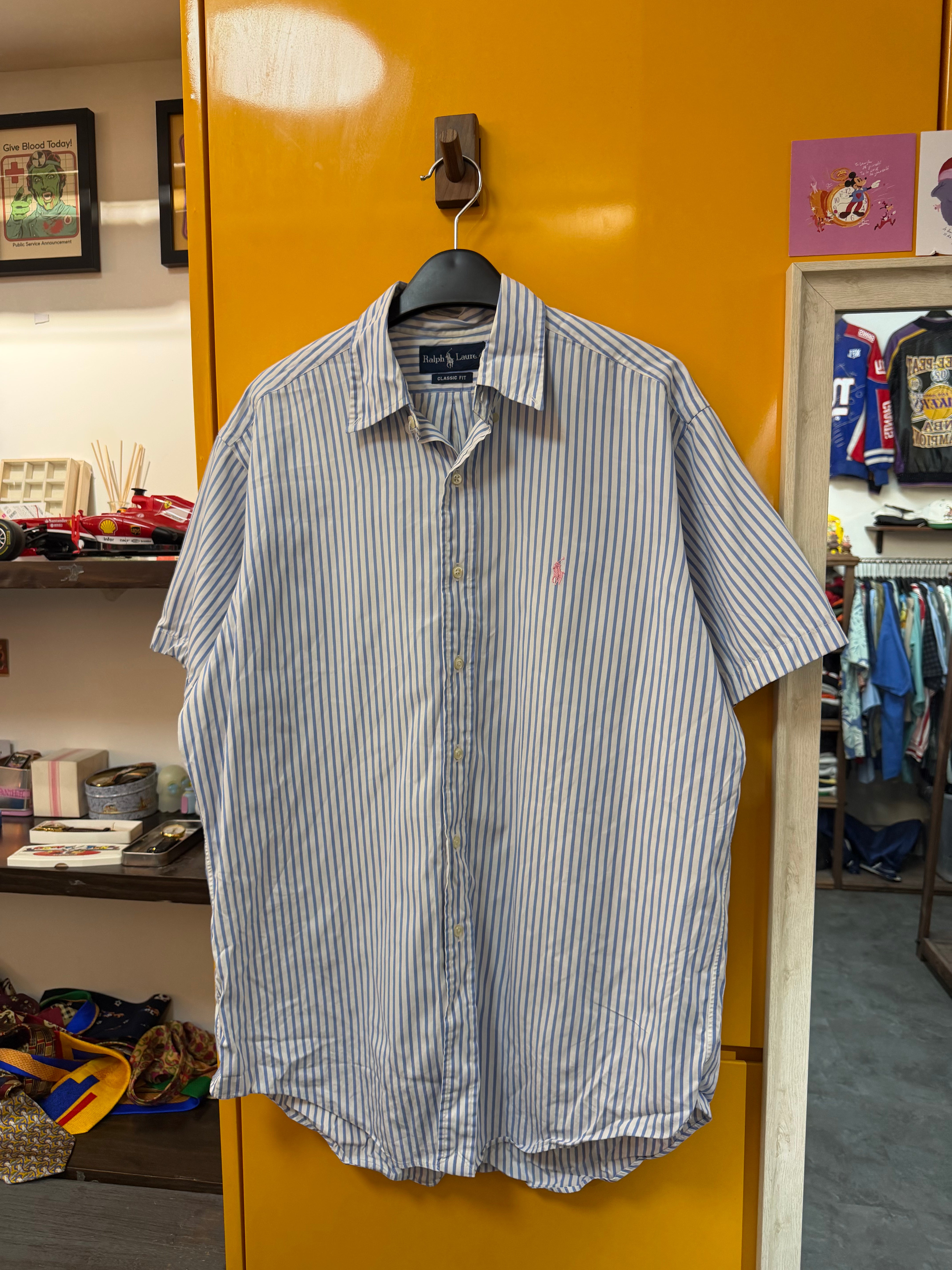 RALPH LAUREN SHORT SLEEVE SHIRT - XL