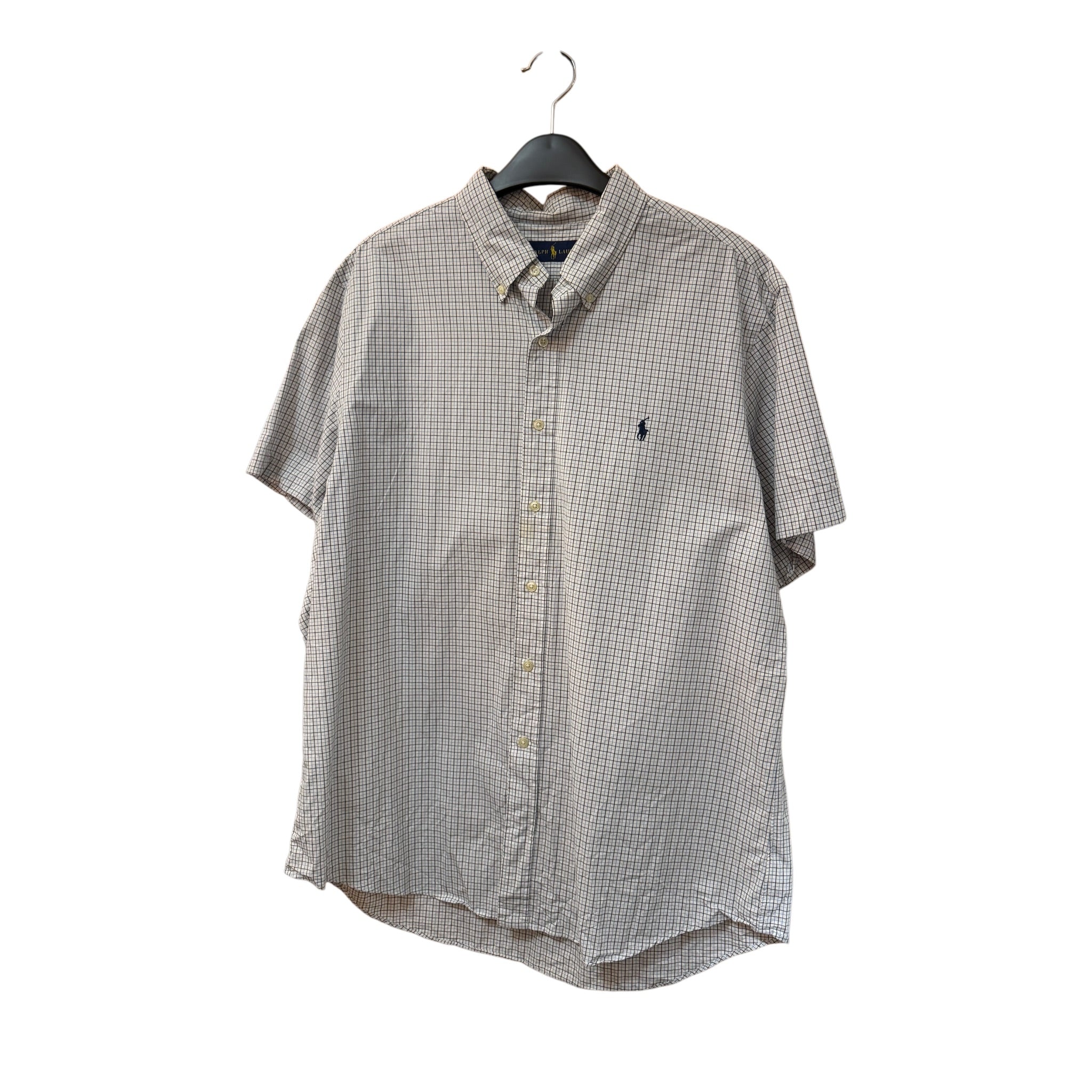 RALPH LAUREN SHORT SLEEVE SHIRT - XL