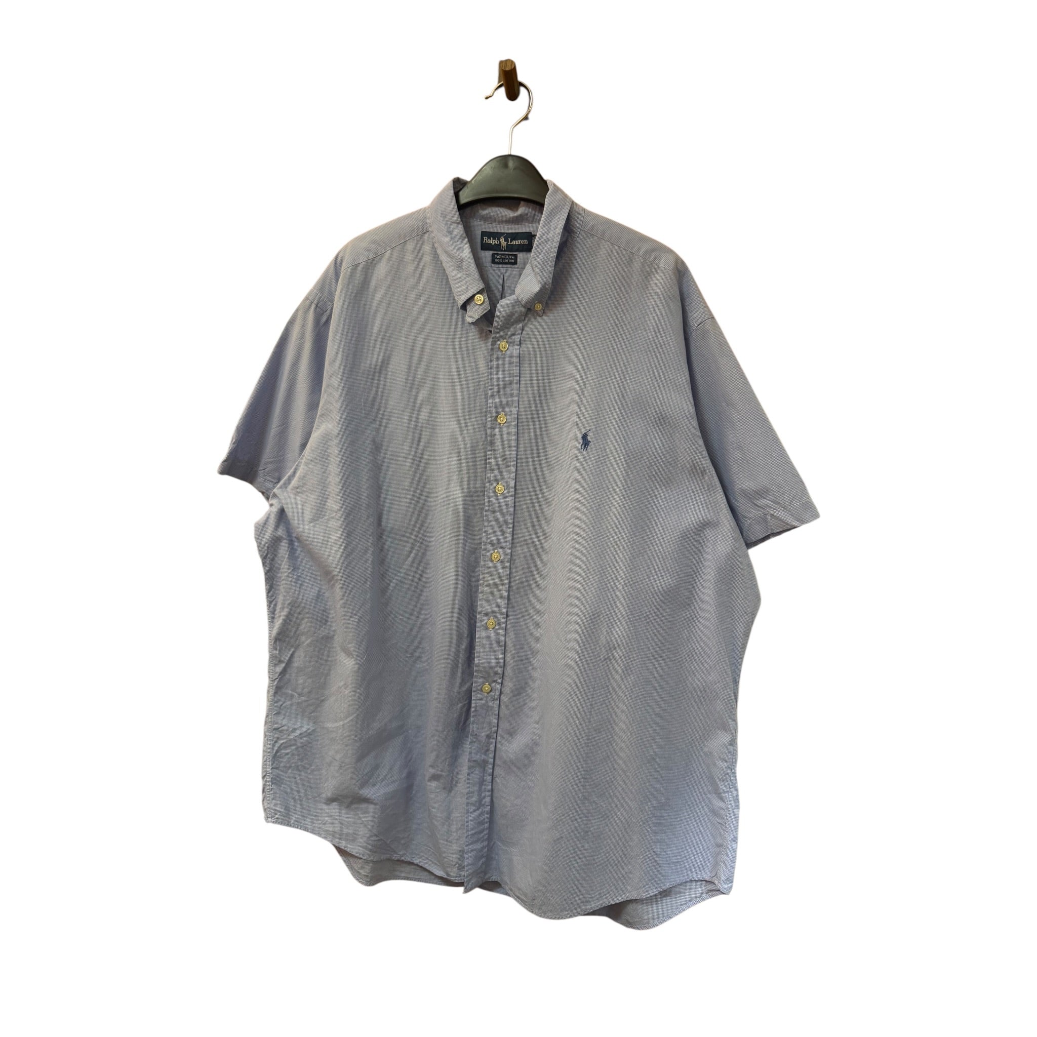 RALPH LAUREN SHOT SLEEVE SHIRT - 2XL