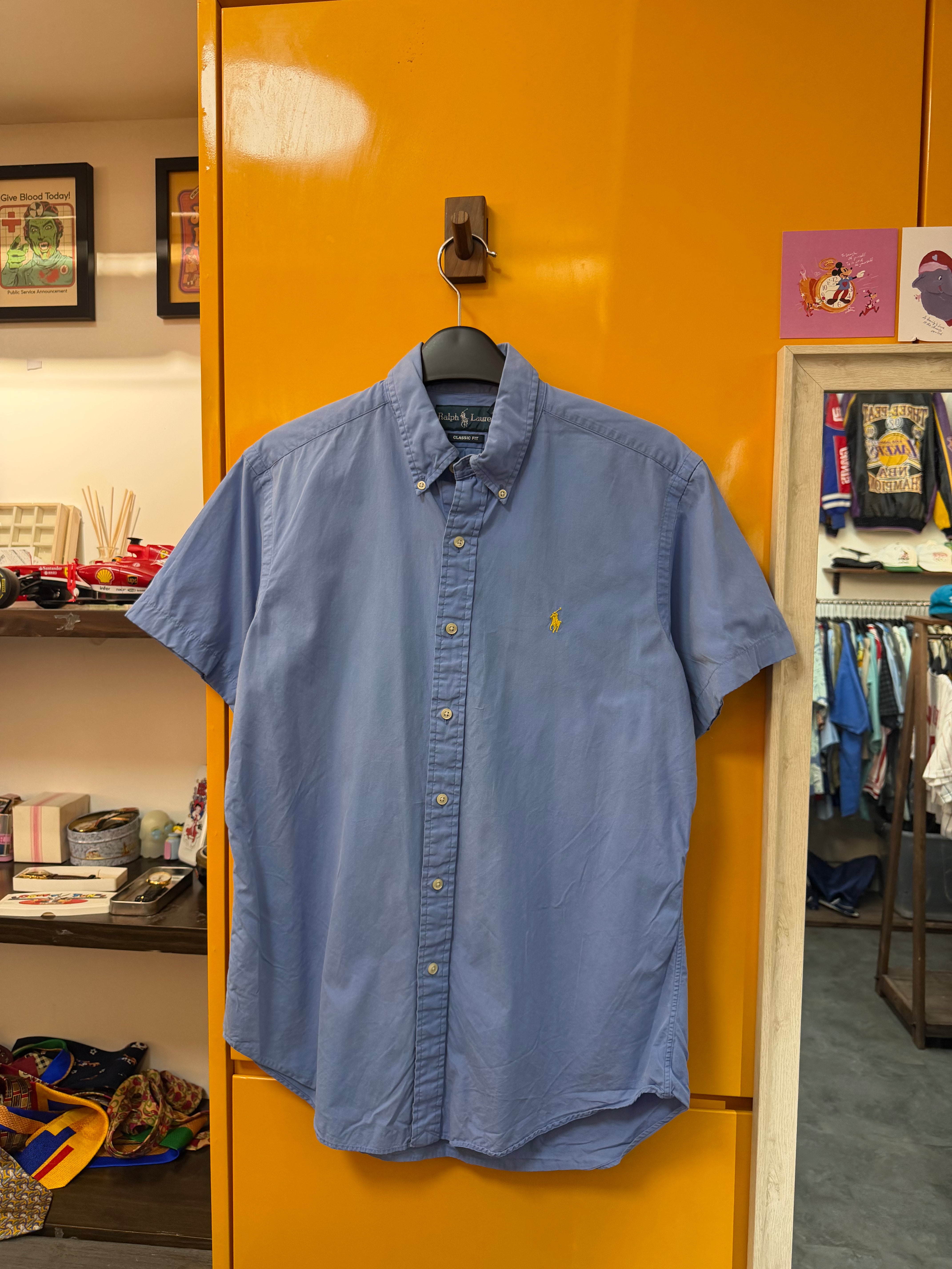 RALPH LAUEN SHORT SLEEVE SHIRT - M