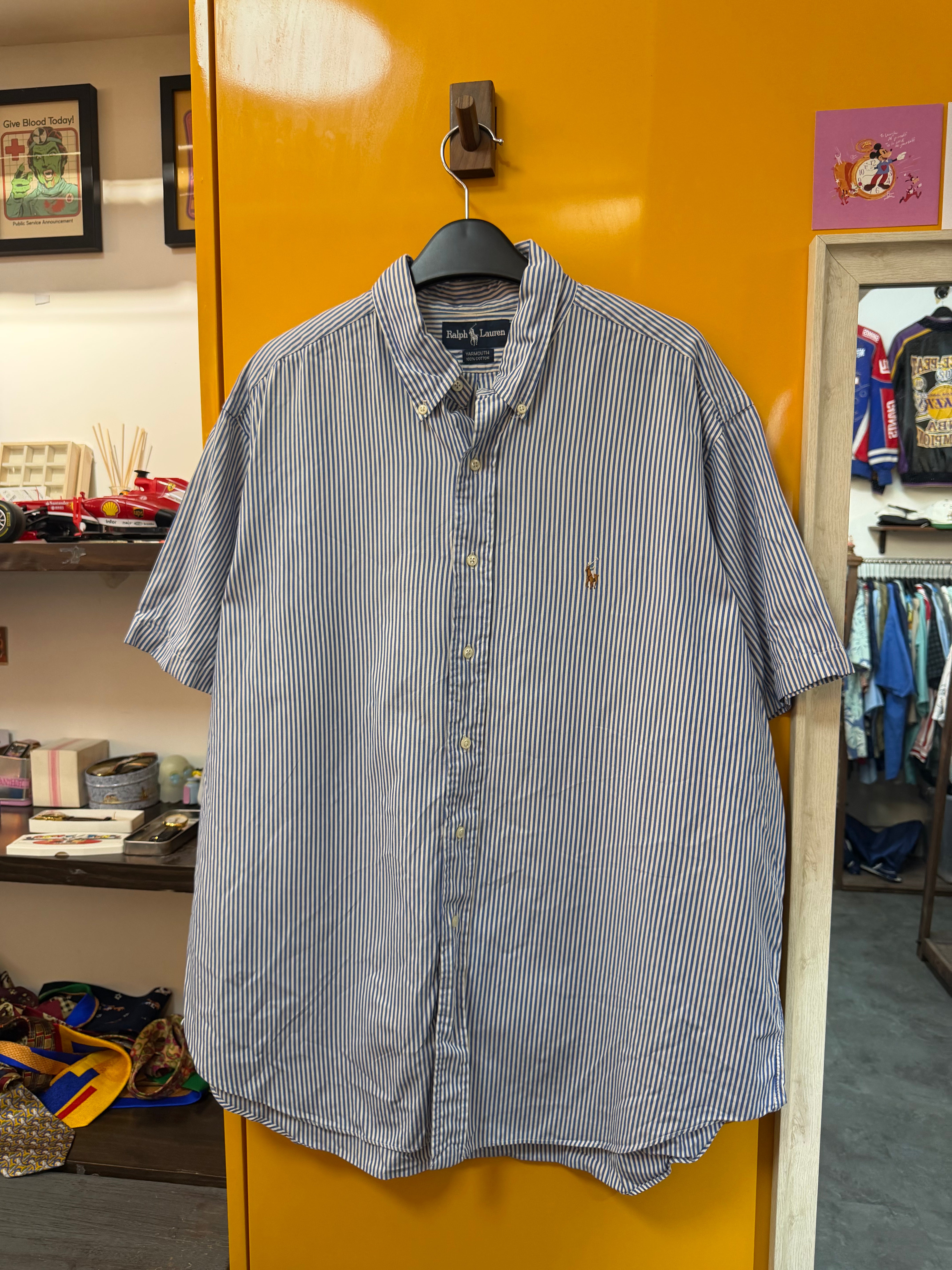 RALPH LAUREN SHORT SLEEVE SHIRT - 2XL