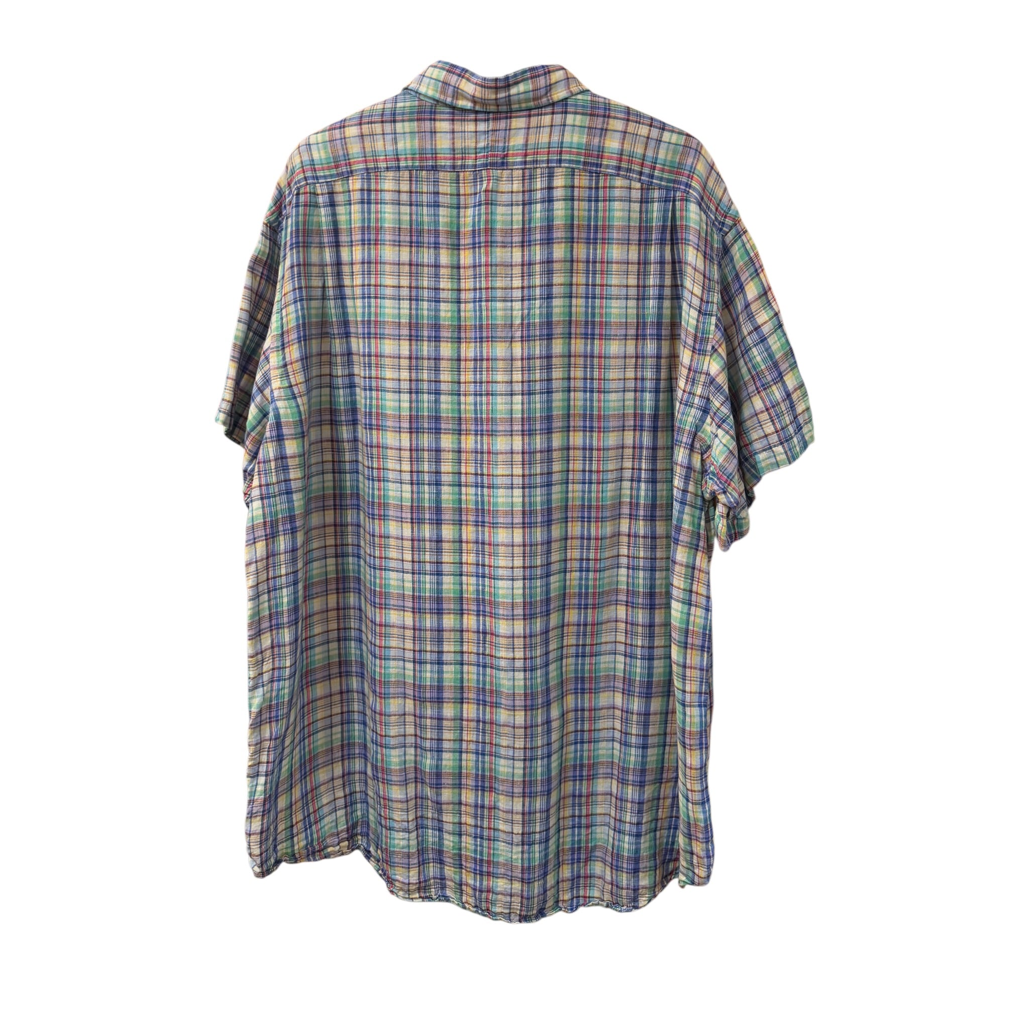RALPH LAUREN SHORT SLEEVE SHIRT - 2XL