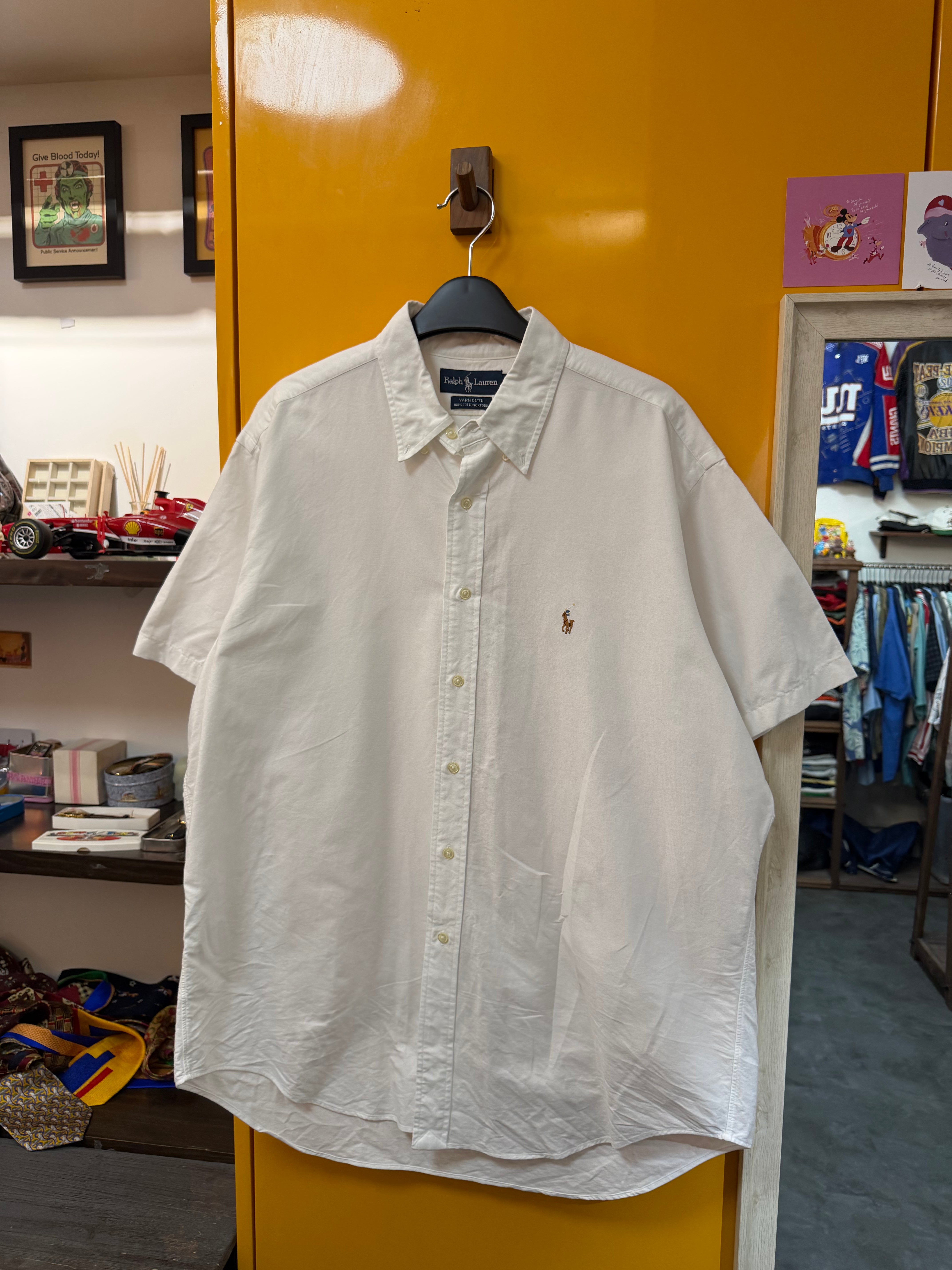 RALPH LAUREN SHORT SLEEVE SHIRT - 2XL