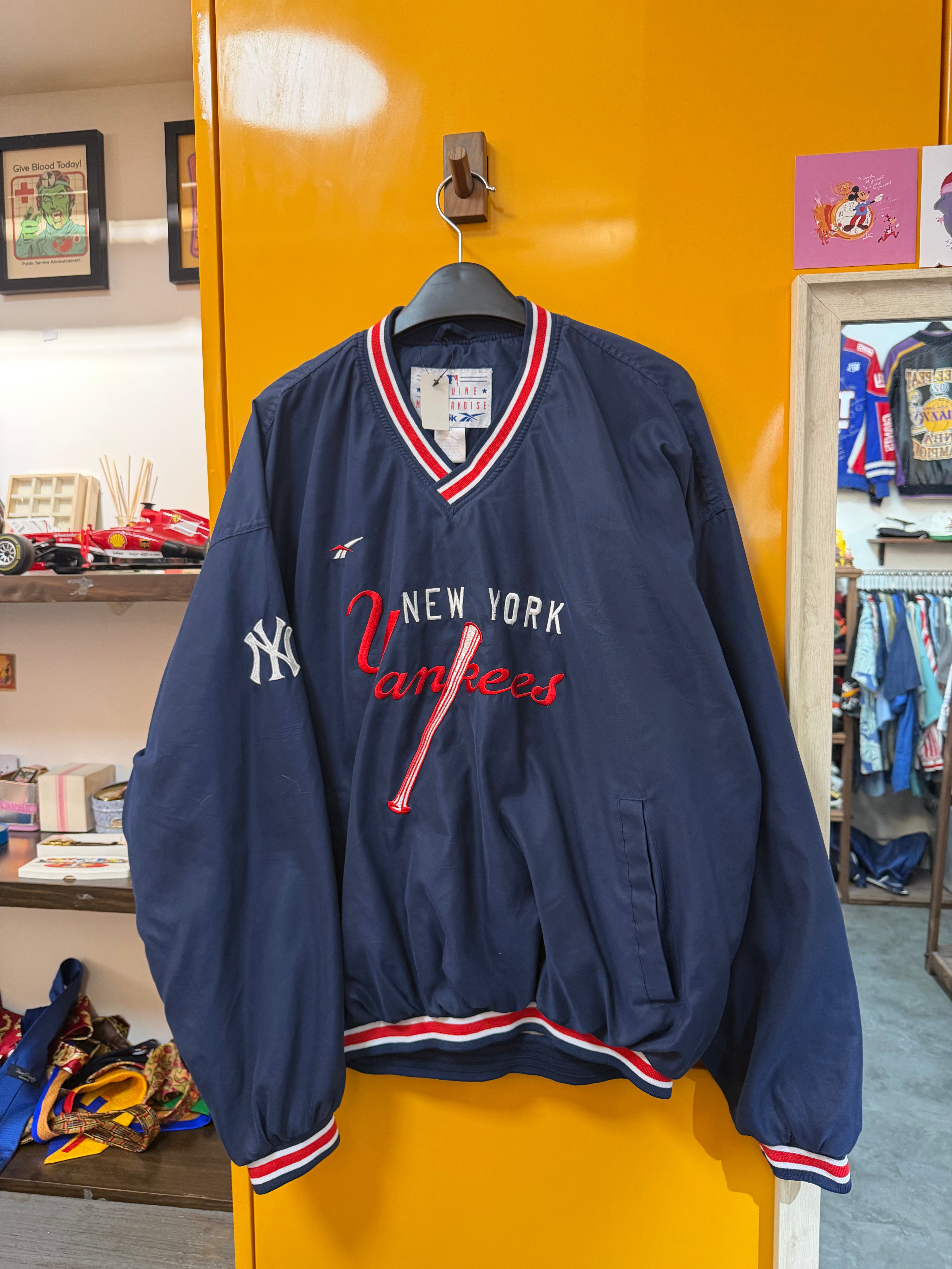 REEBOK MLB NY PULLOVER - L-XL