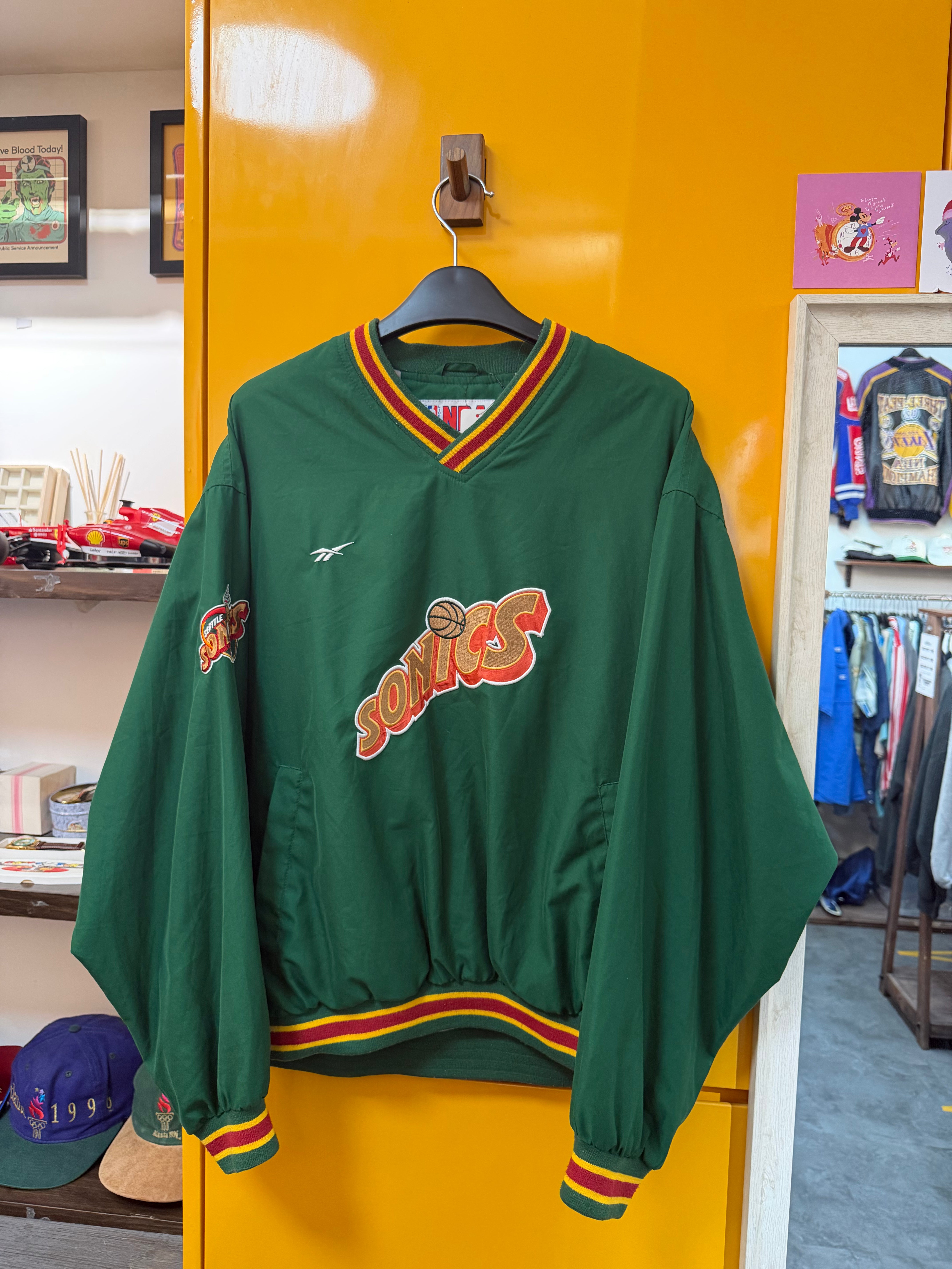 NBA SONICS PULLOVER - M-L