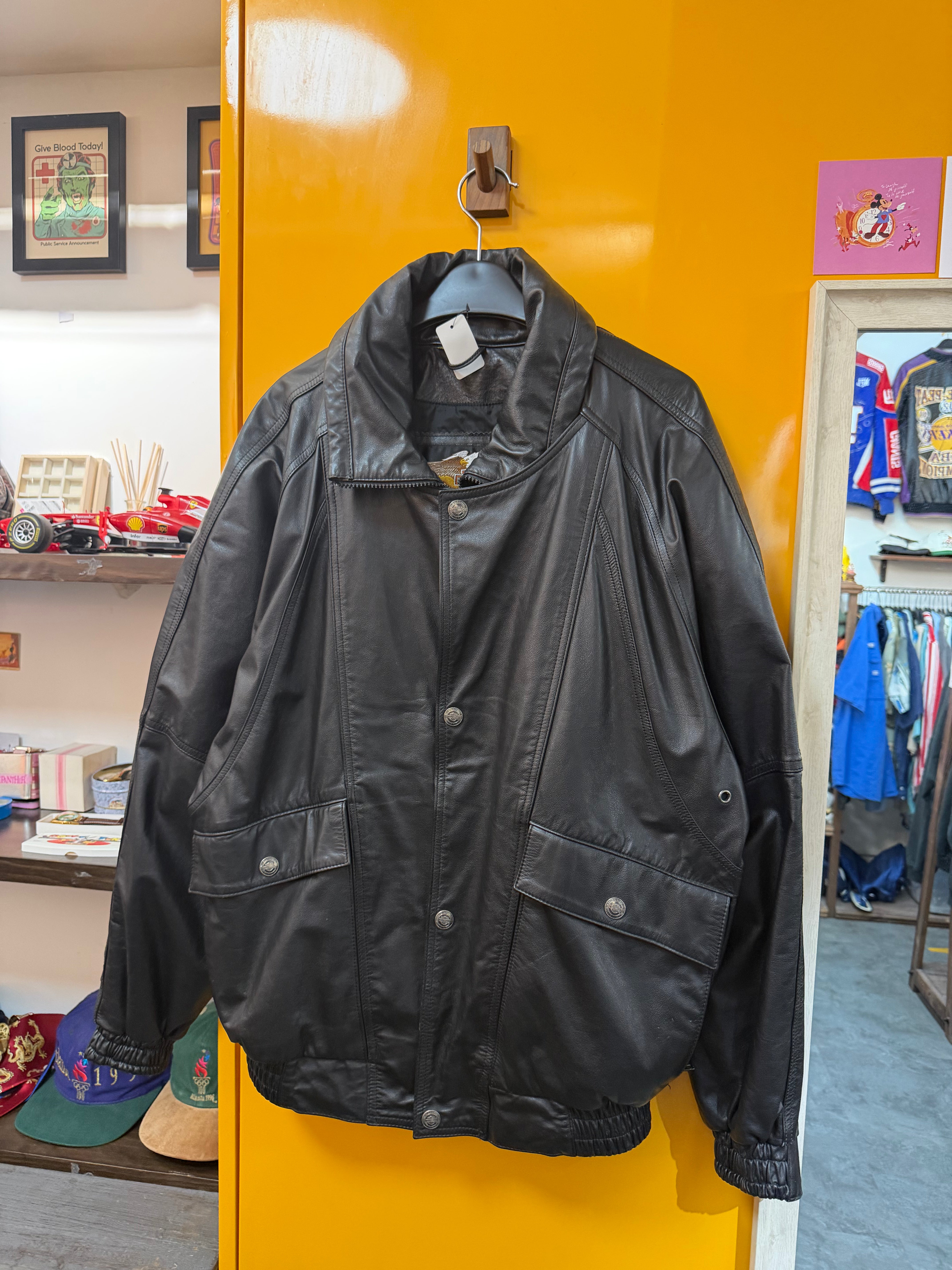 HARLEY DAVIDSON LEATHER JACKET - XL