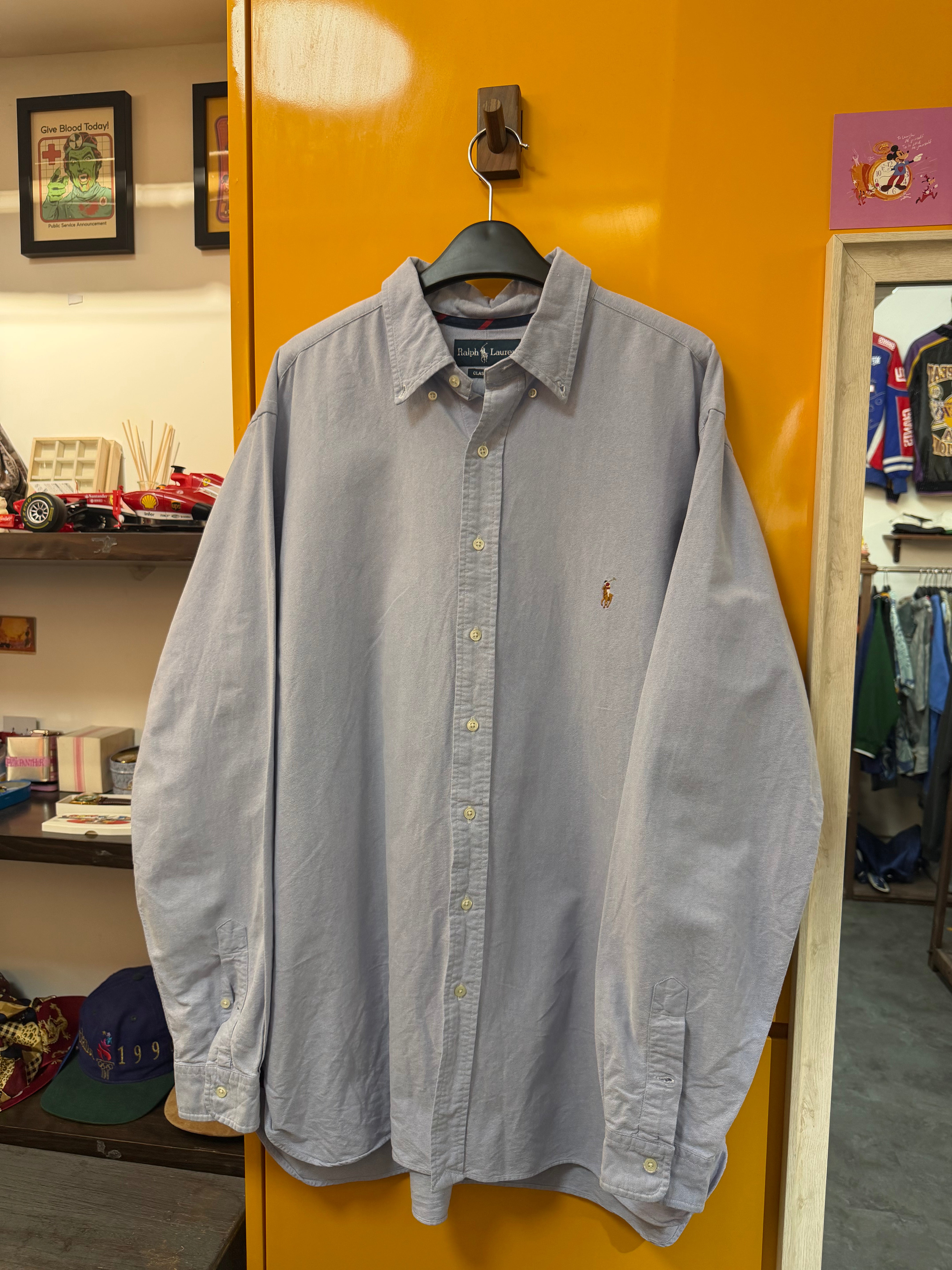 RALPH LAUREN LONG SLEEVE SHIRT - 2XL