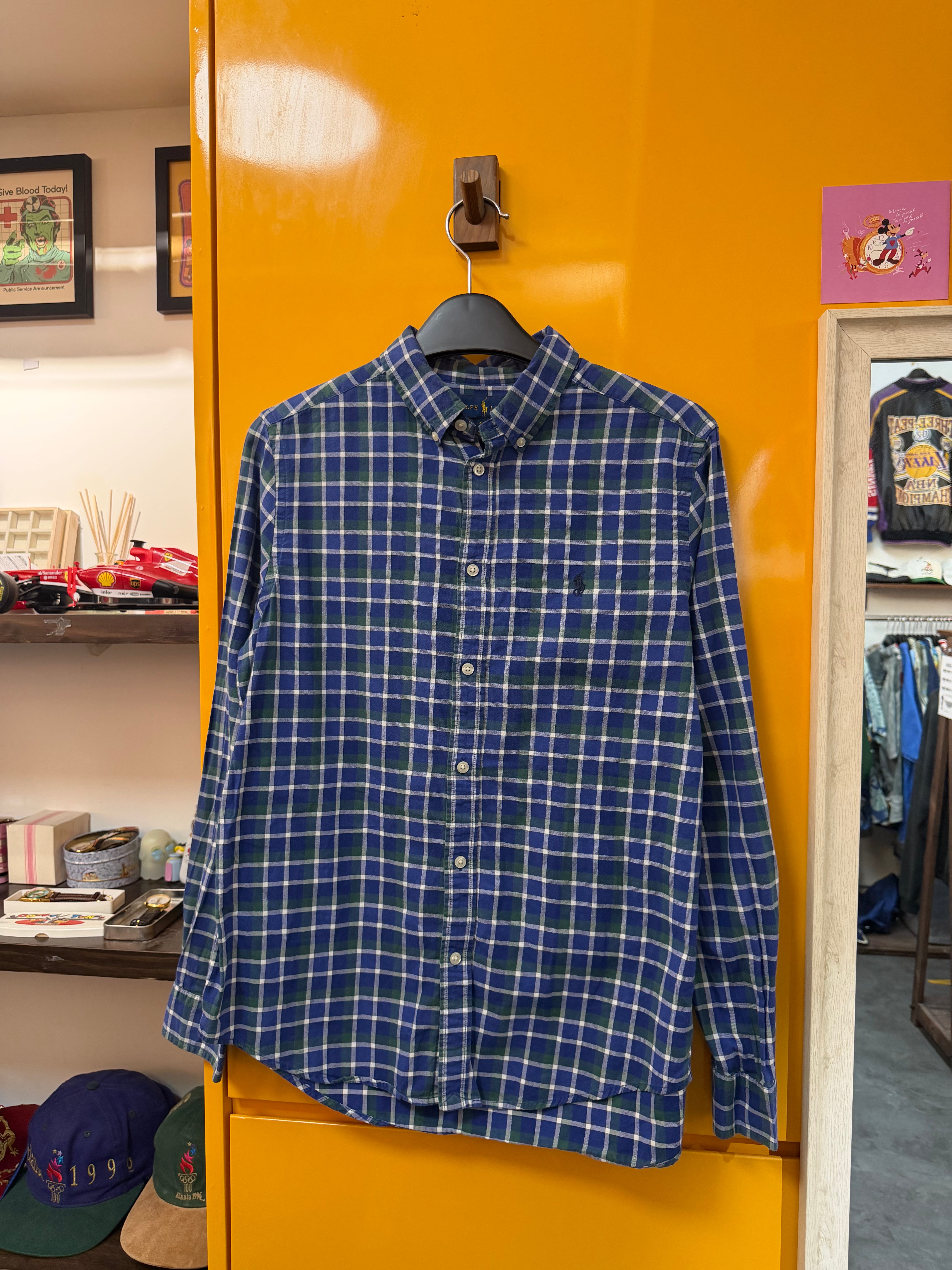 RALPH LAUREN LONG SLEEVE SHIRT - S