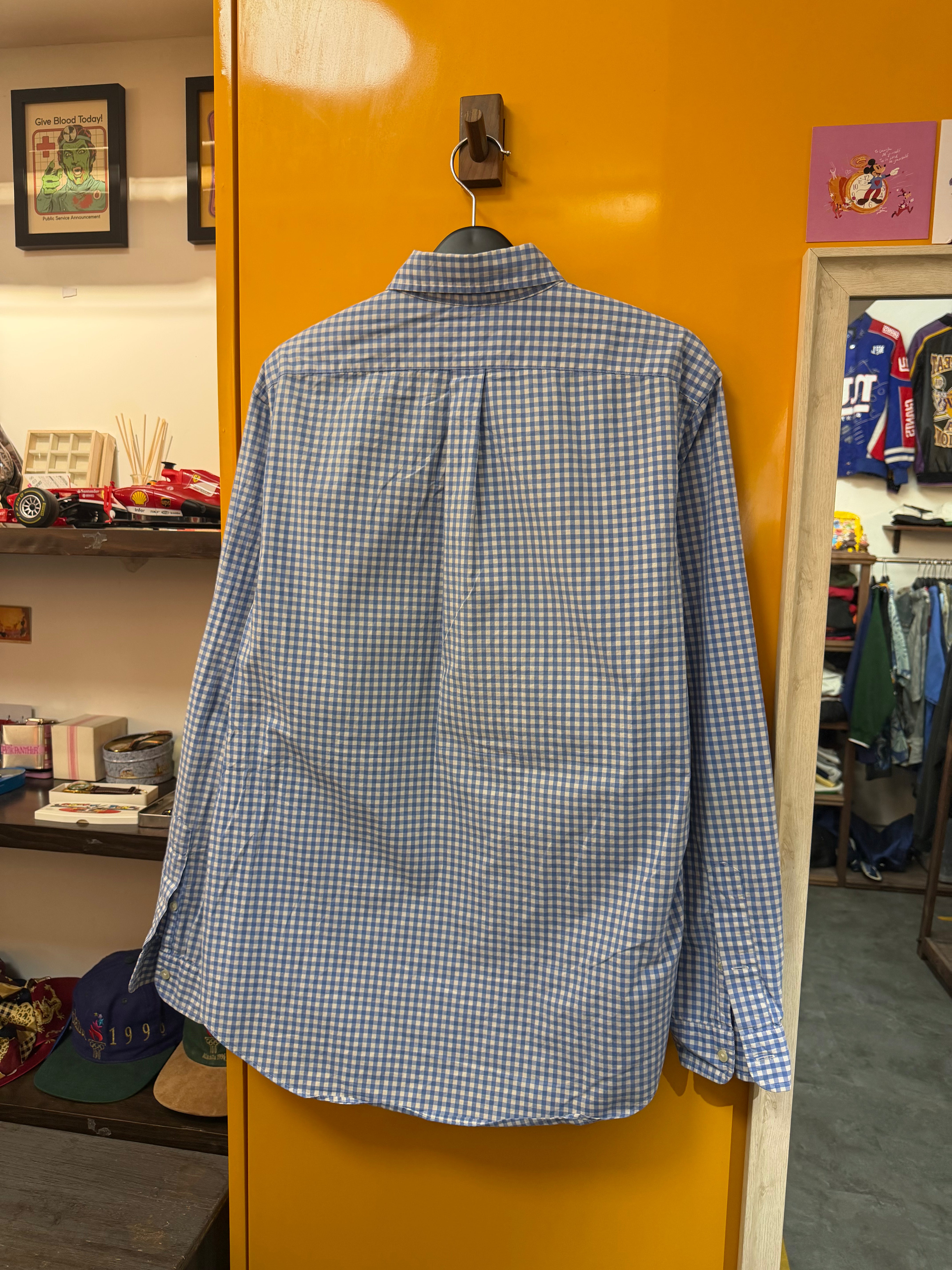 RALPH LAUREN LONG SLEEVE SHIRT - L