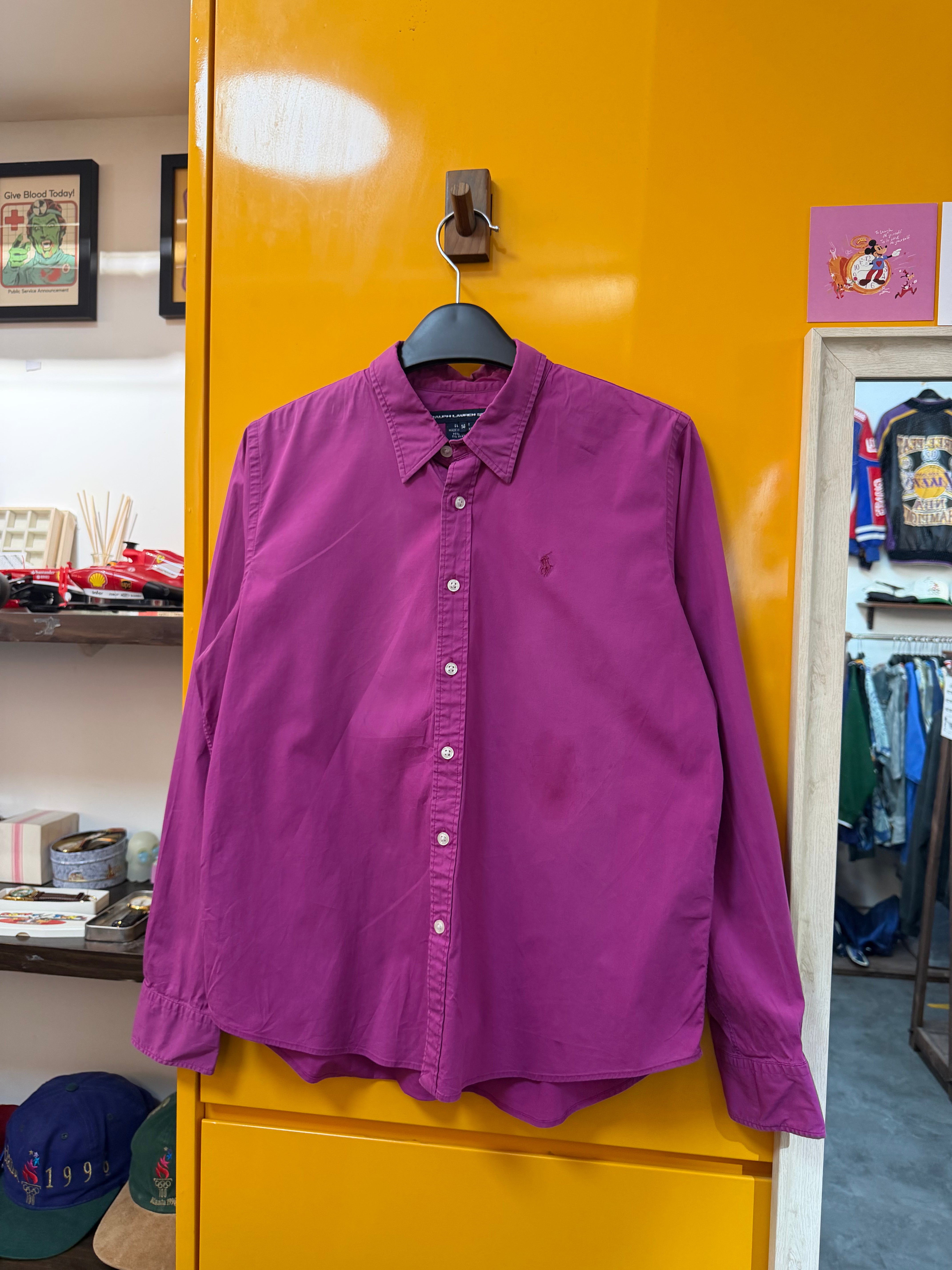 RALPH LAUREN LONG SLEEVE SHIRT - S