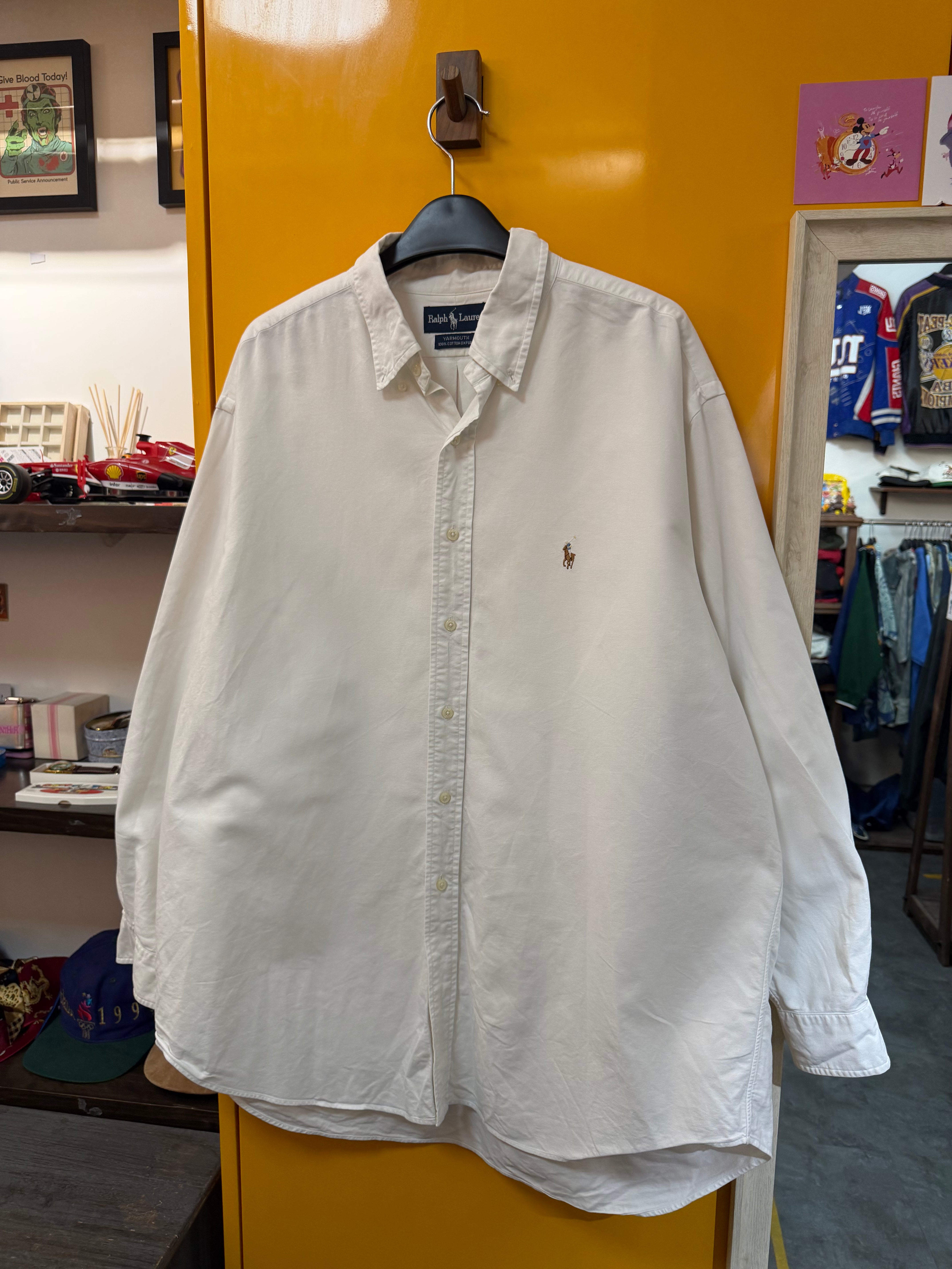 RALPH LAUREN LONG SLEEVE SHIRT - 2XL