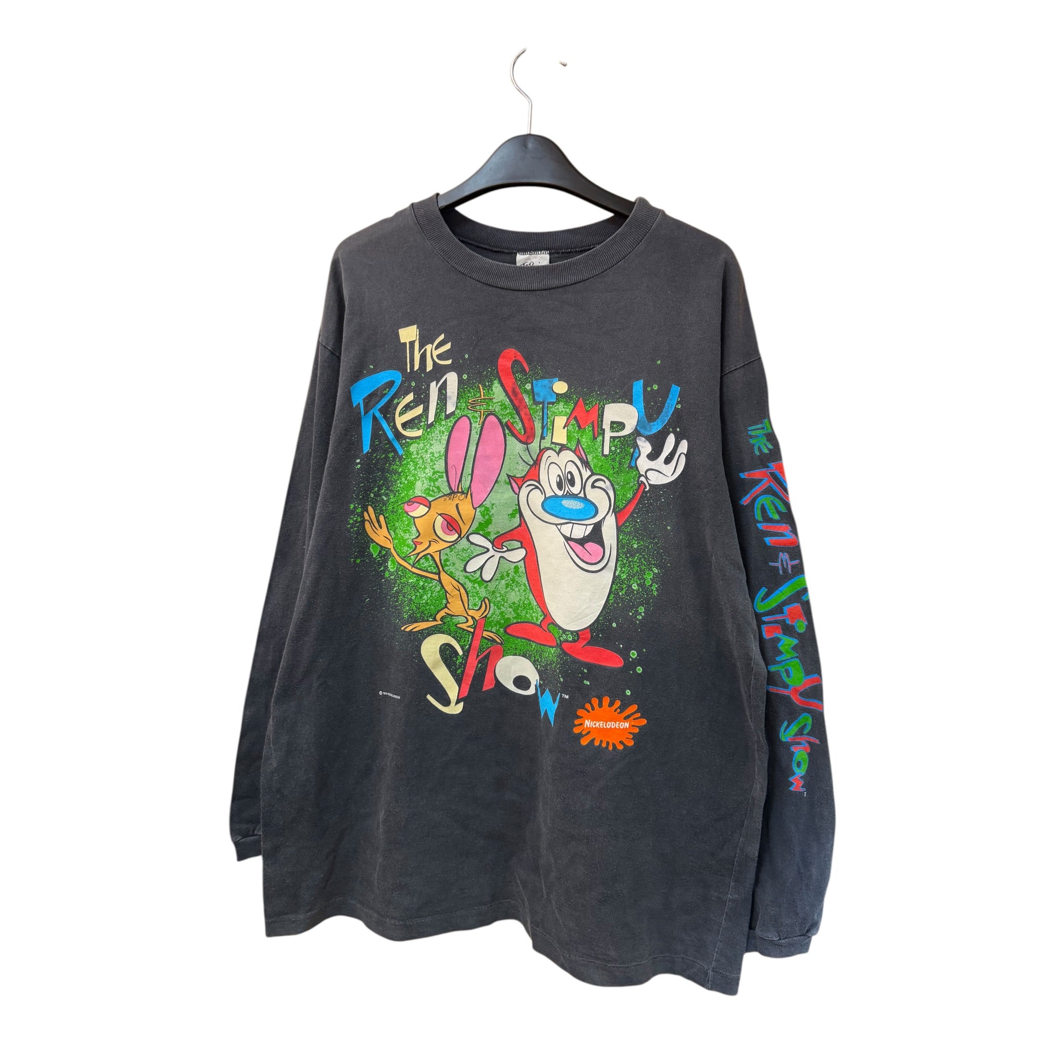 THE REN & STIMPY SHOW LONG SLEEVE TEE - L-XL