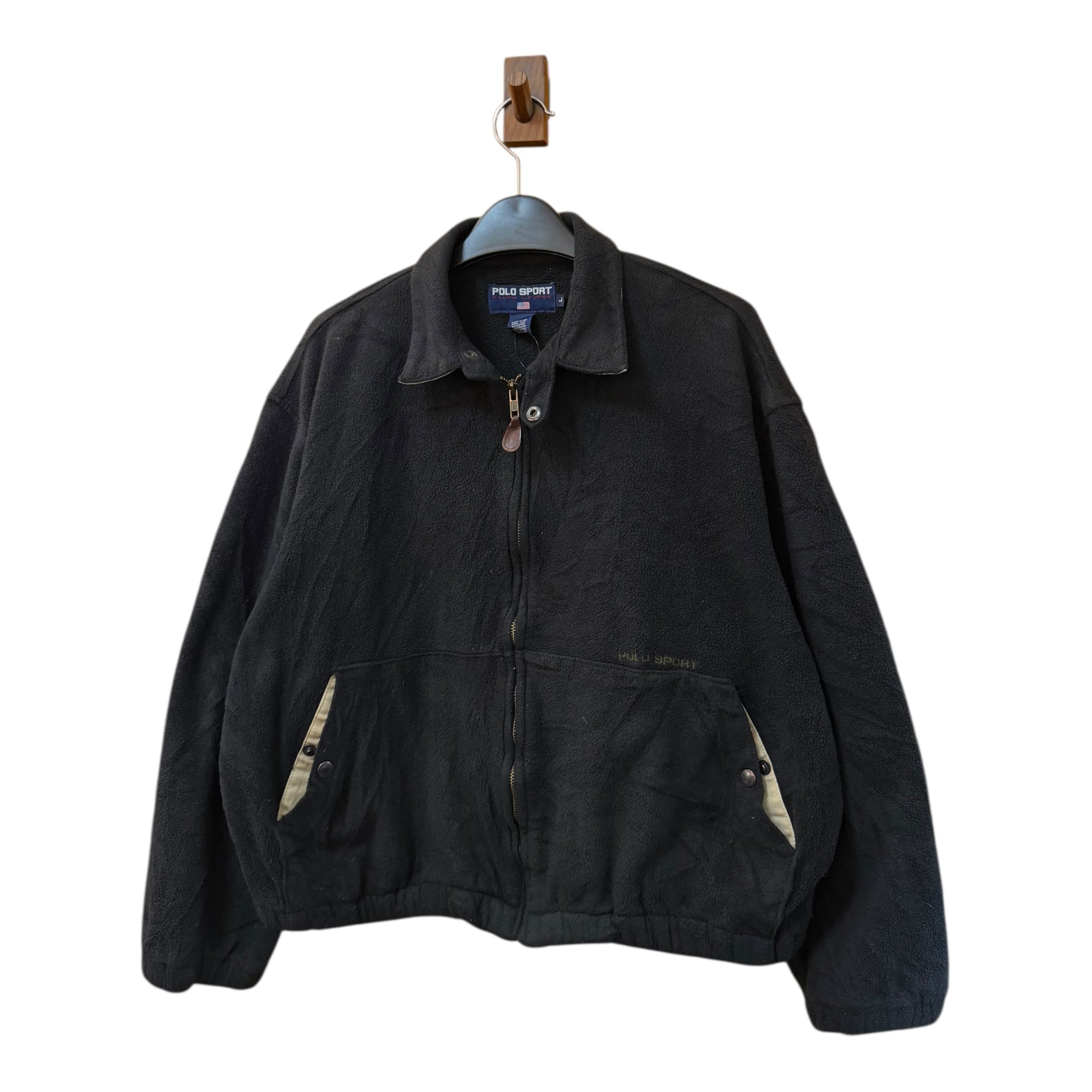 POLO FLEECE JACKET - L
